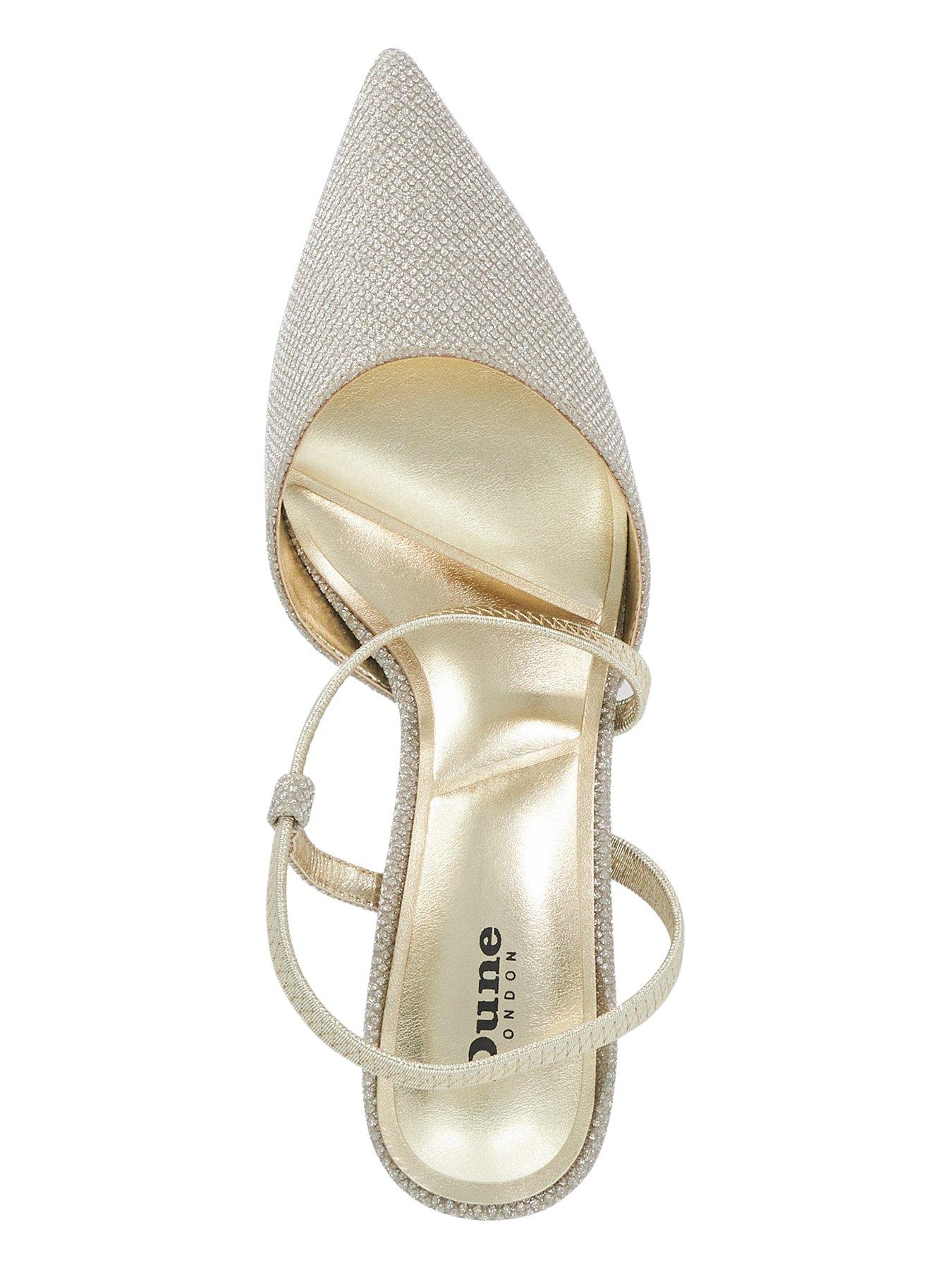Image 4 of 6 of Dune London Charming Embellished Court Shoes