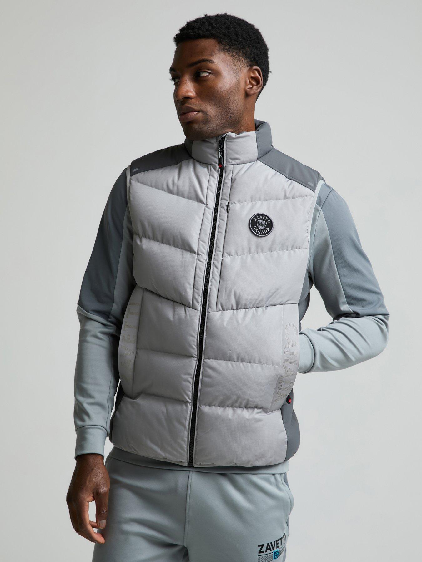 Image 1 of 6 of Zavetti Canada Talloro Padded Gilet - Dark Grey