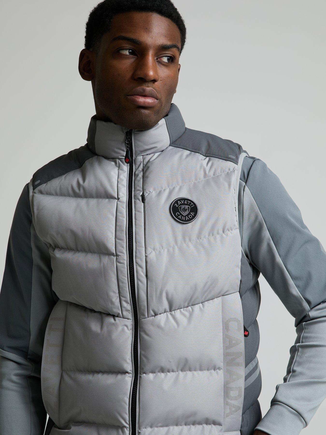 Image 4 of 6 of Zavetti Canada Talloro Padded Gilet - Dark Grey
