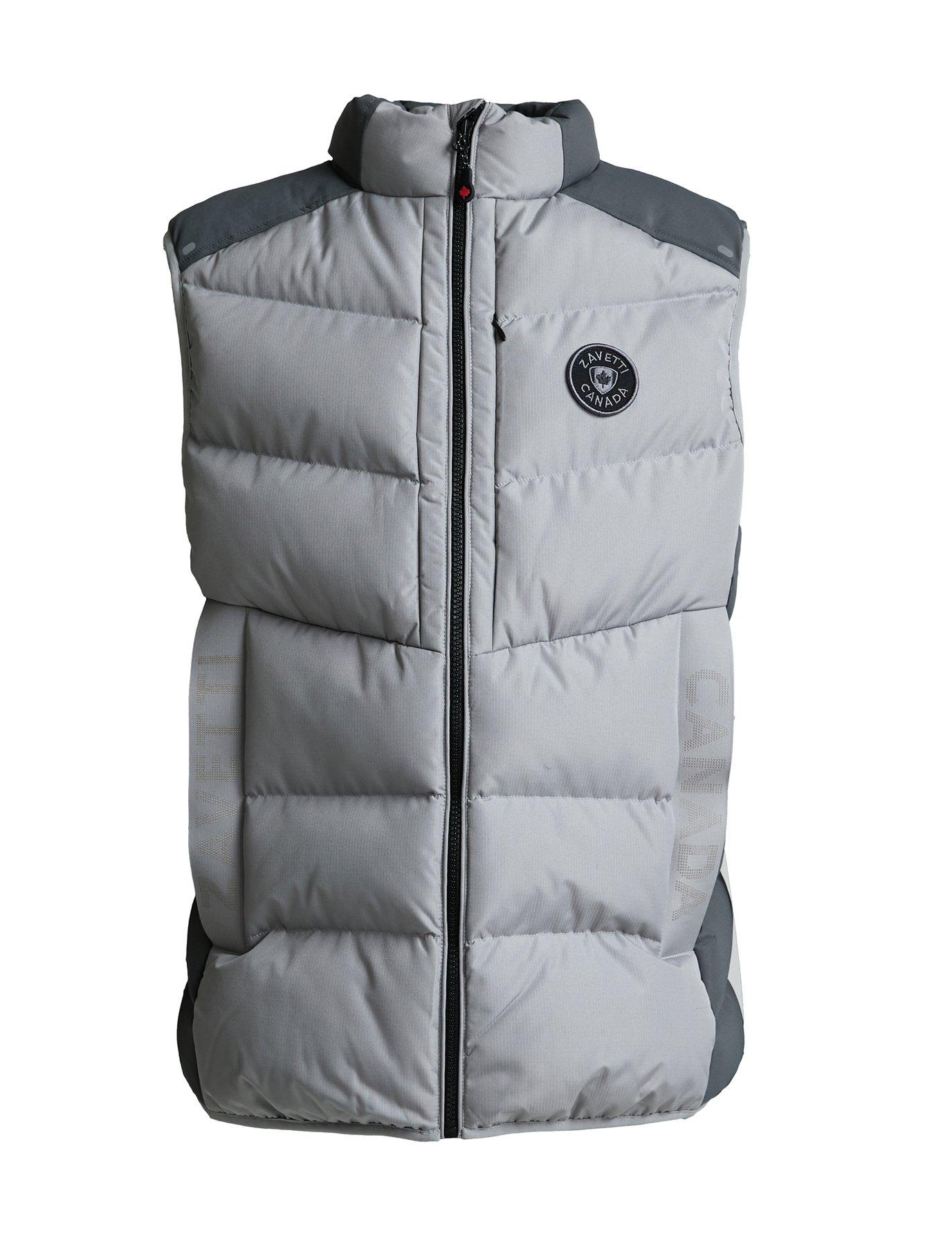 Image 6 of 6 of Zavetti Canada Talloro Padded Gilet - Dark Grey