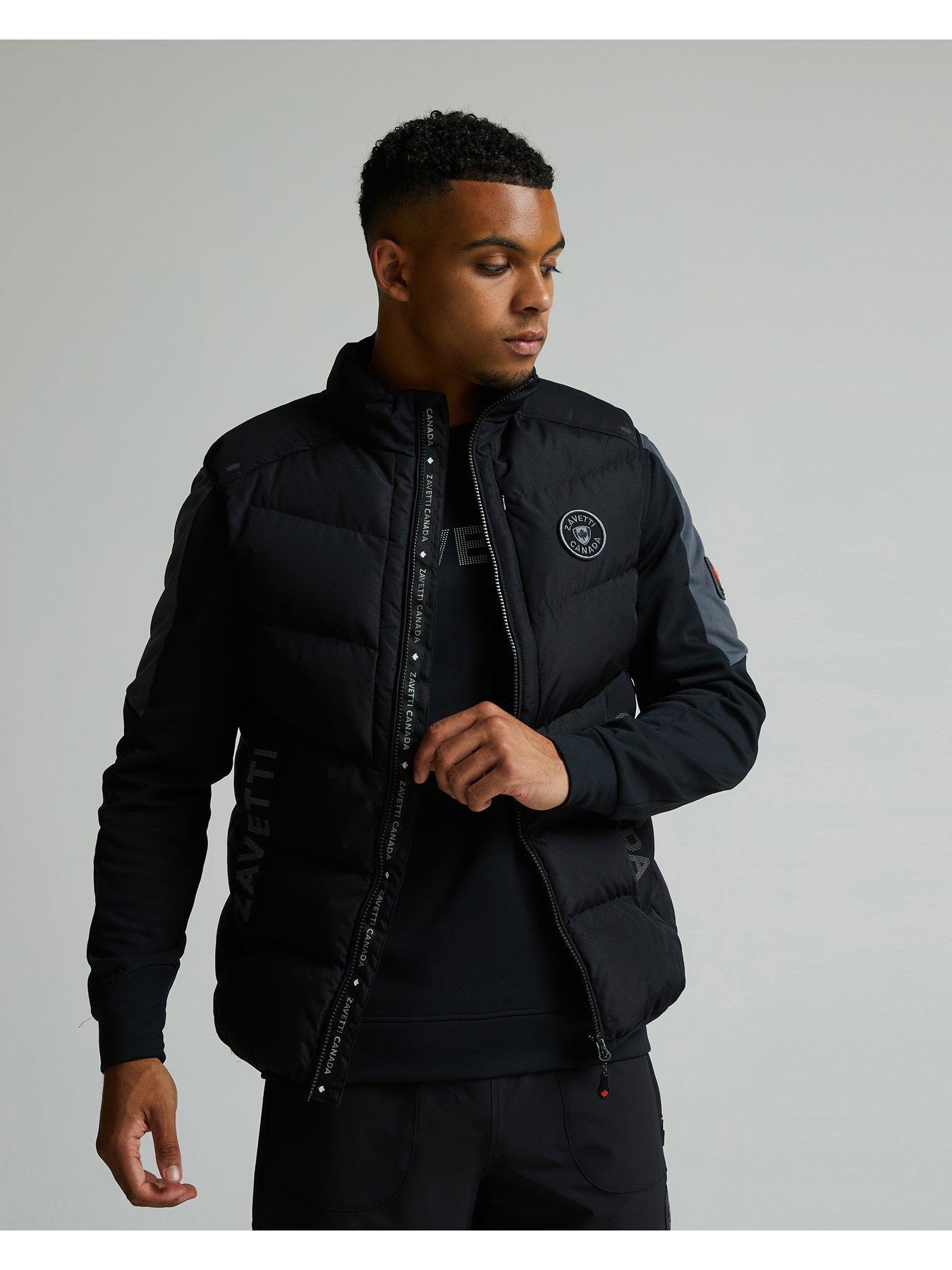Image 1 of 5 of Zavetti Canada Zavetti Canada Talloro Padded Gilet - Black