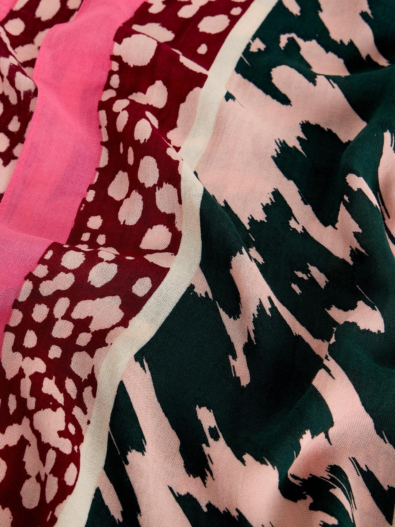Image 3 of 3 of White Stuff Sophie Printed Scarf - Multi