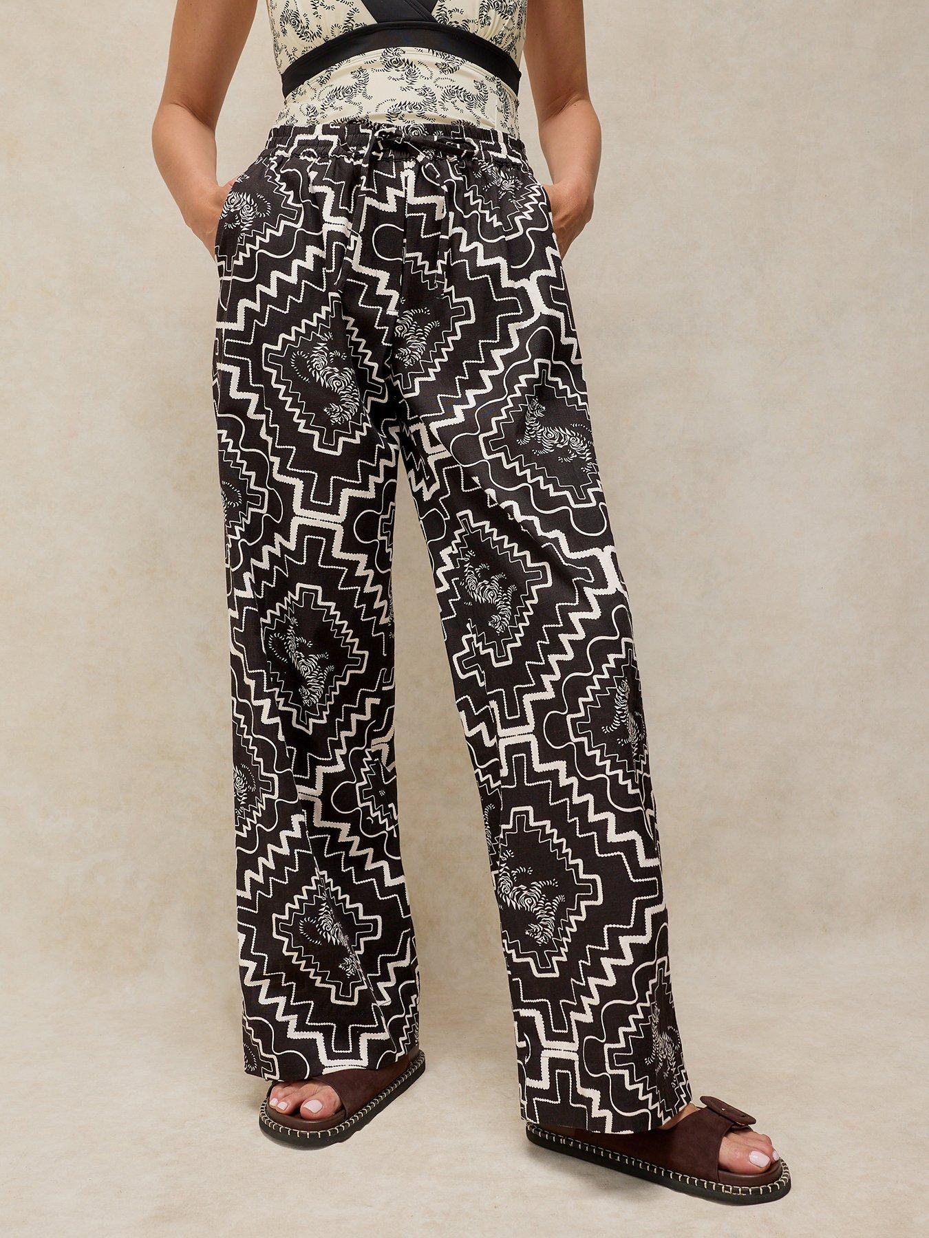 White Stuff Penny Beach Trousers - Black