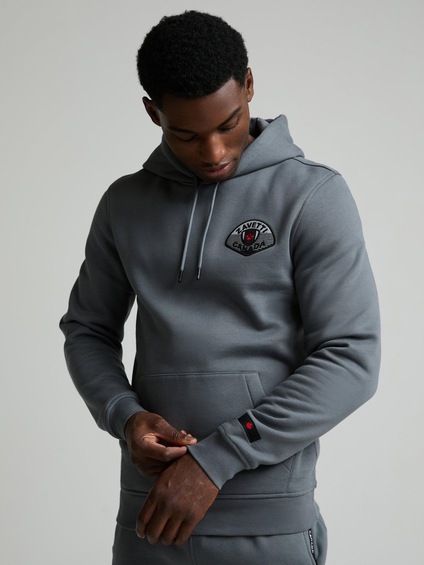 Zavetti Canada Zavetti Canada Bottacini Compatto Pullover Hoodie - Dark Grey