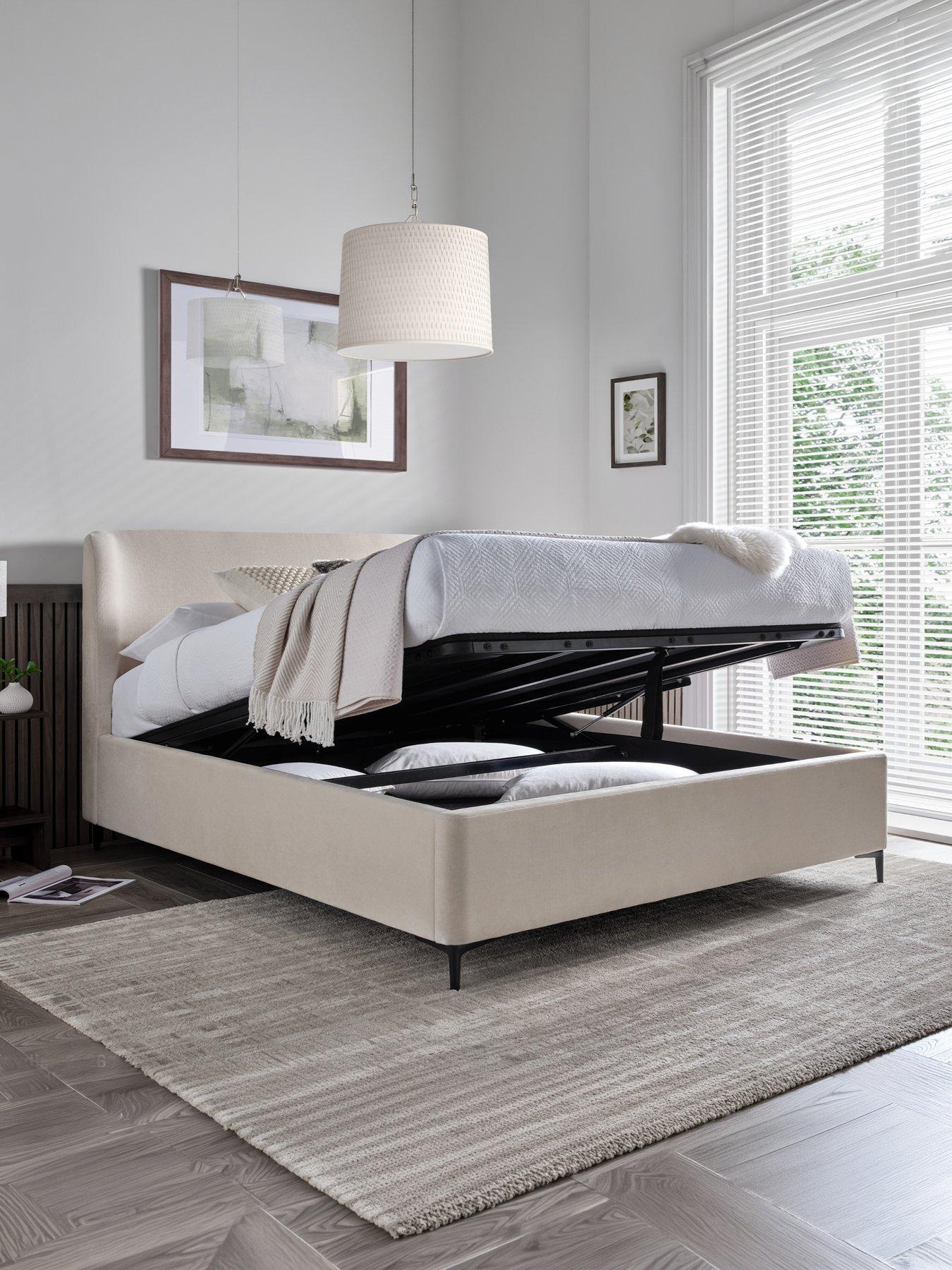 Image 3 of 5 of The Very Collection Keeley End Lift Up Ottoman Storage&nbsp;Bed with Mattress Options (Buy &amp; SAVE!)