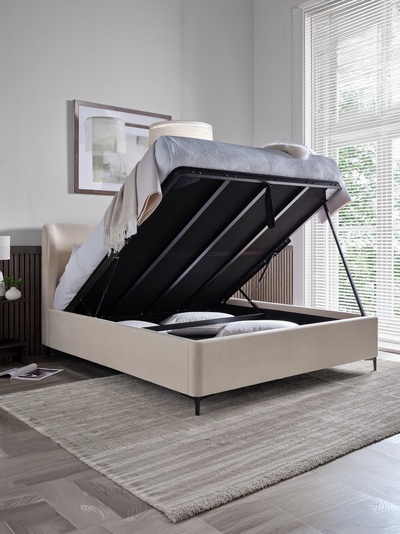 Image 5 of 5 of The Very Collection Keeley End Lift Up Ottoman Storage&nbsp;Bed with Mattress Options (Buy &amp; SAVE!)