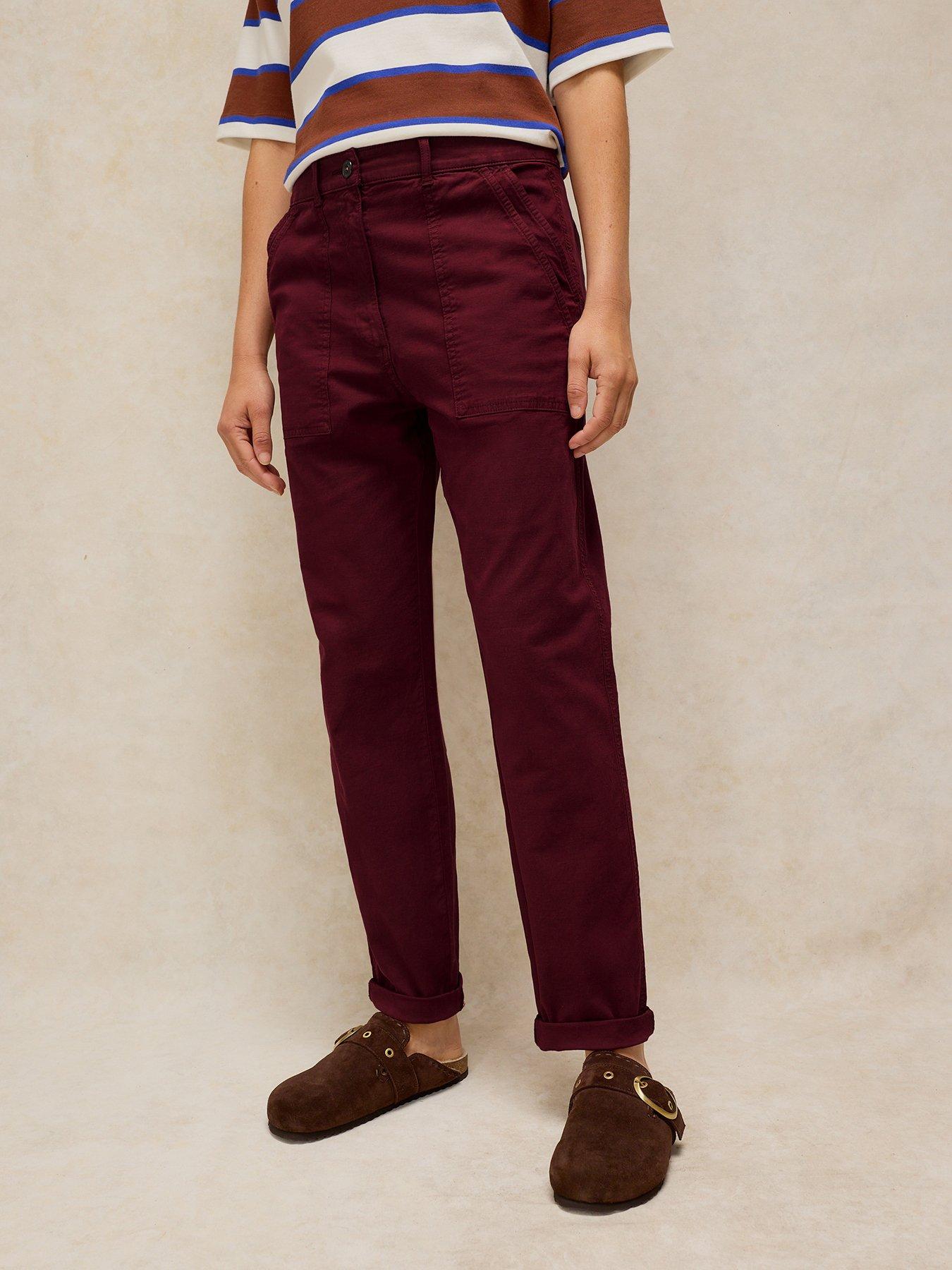 Image 1 of 6 of White Stuff Twister Chino Trouser