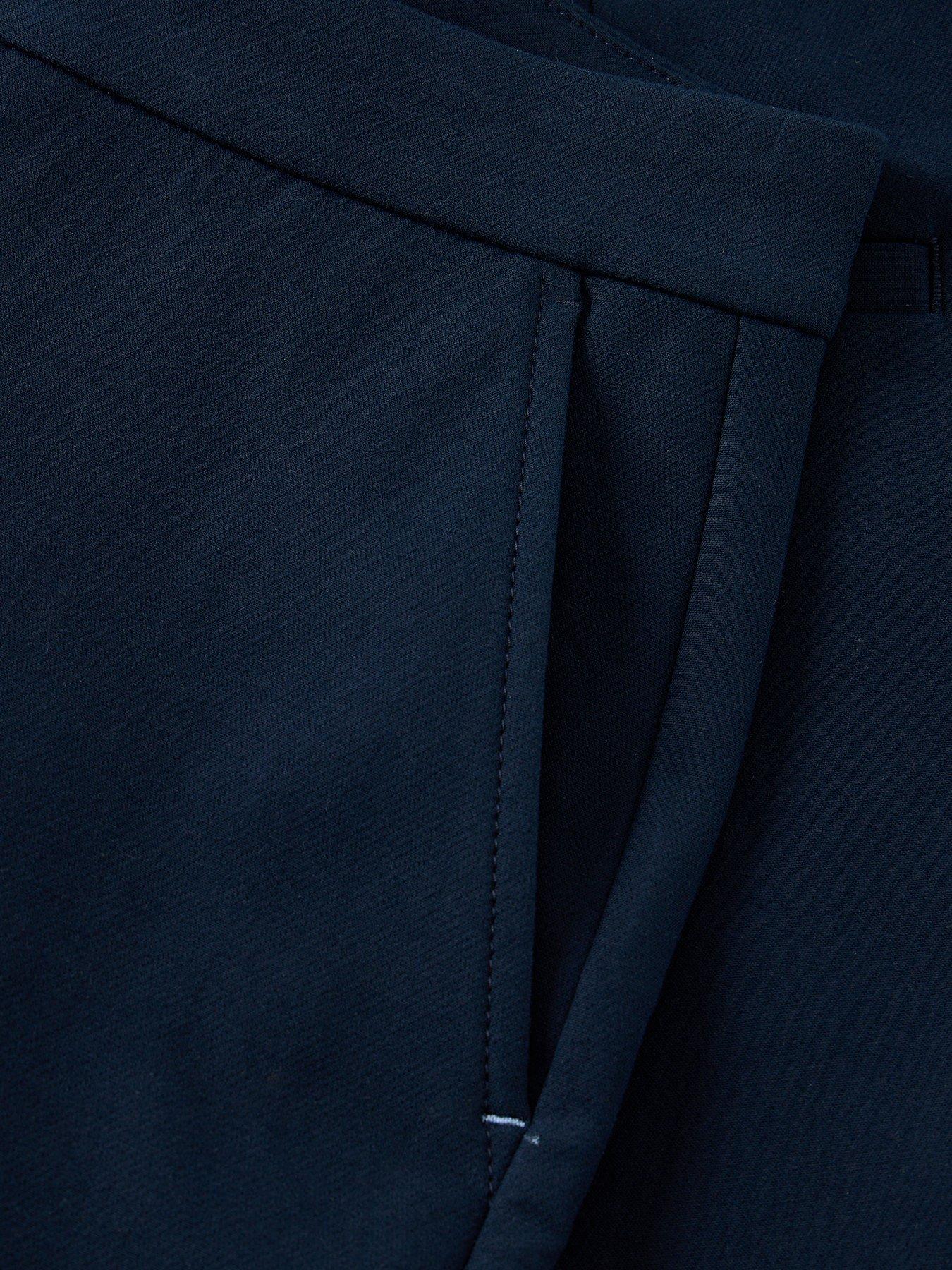 Image 6 of 6 of White Stuff Illy Crop Straight Trousers - Blue