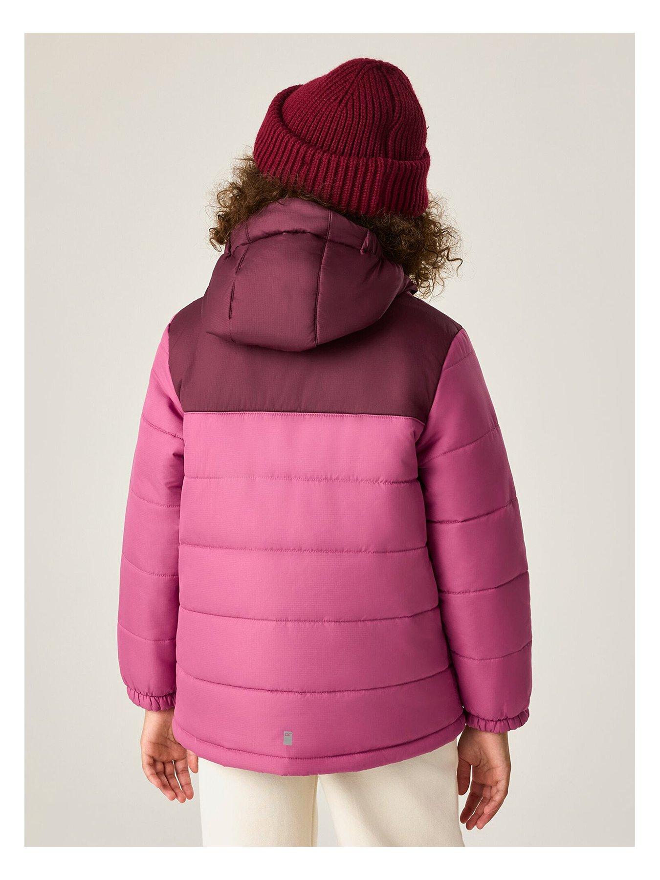 Image 3 of 7 of Regatta Kids Lofthouse Baffled Quilted Jacket - Pink
