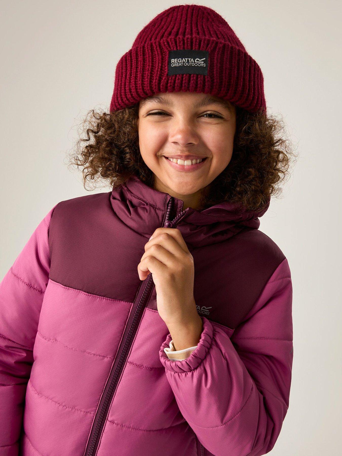 Image 6 of 7 of Regatta Kids Lofthouse Baffled Quilted Jacket - Pink