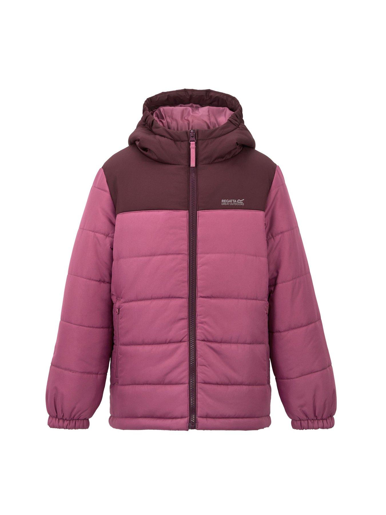Image 7 of 7 of Regatta Kids Lofthouse Baffled Quilted Jacket - Pink