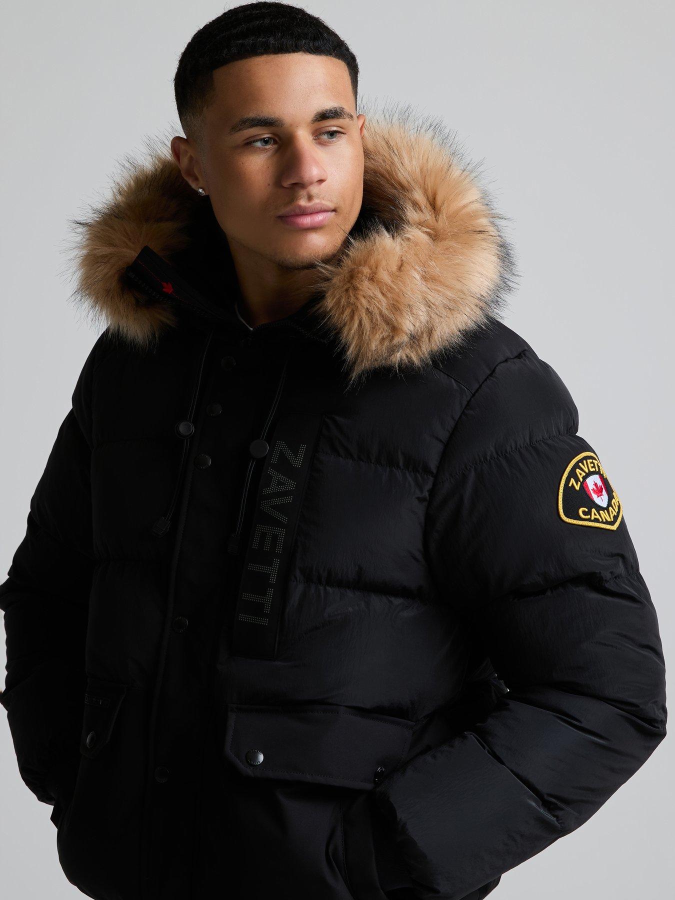 Zavetti Canada Zavetti Canada Derati Bomber Jacket - Black