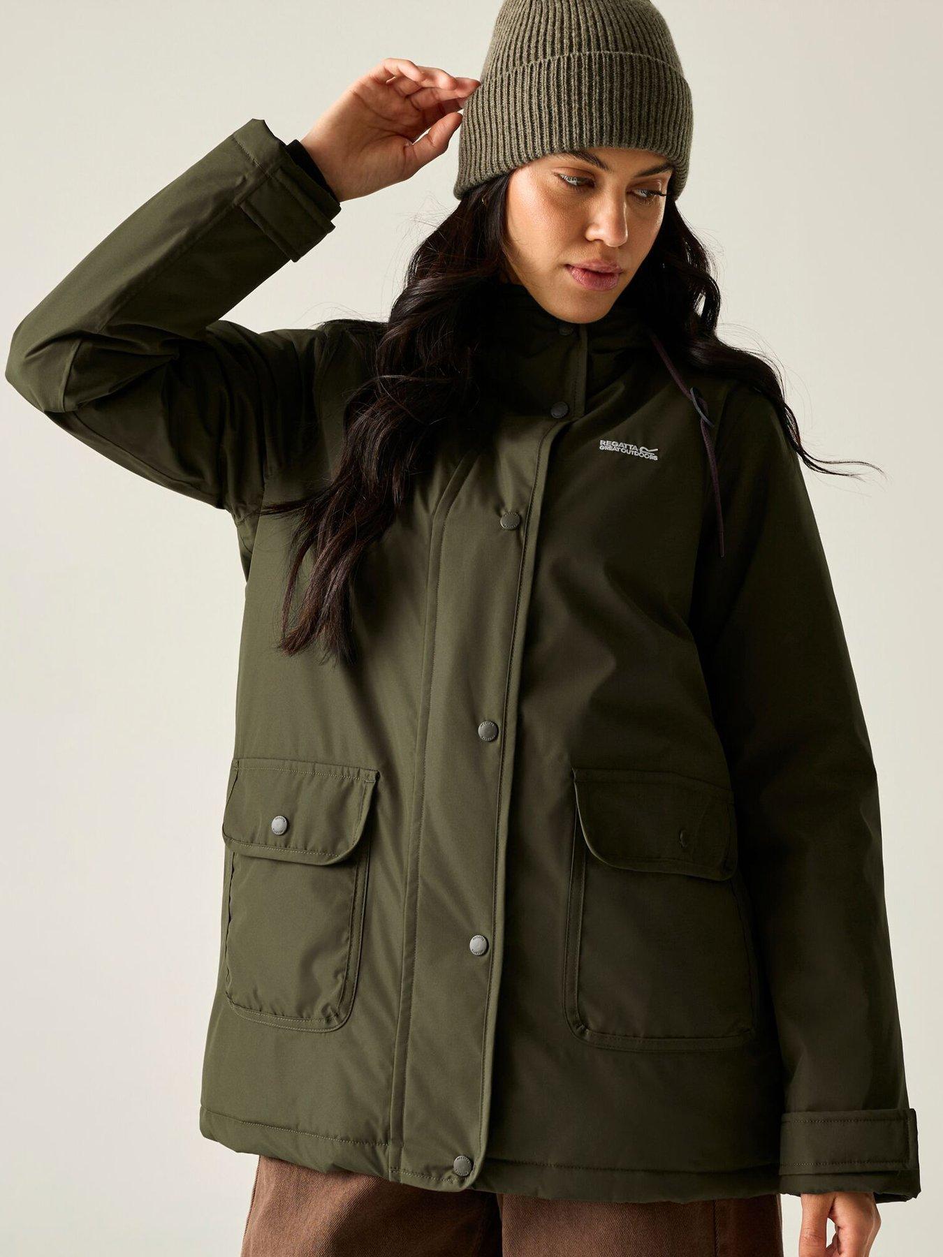 Image 4 of 7 of Regatta Ladies Orla Waterproof Jacket Waterproof Insulated Jacket-brown Shadow (ecclipse Purple)