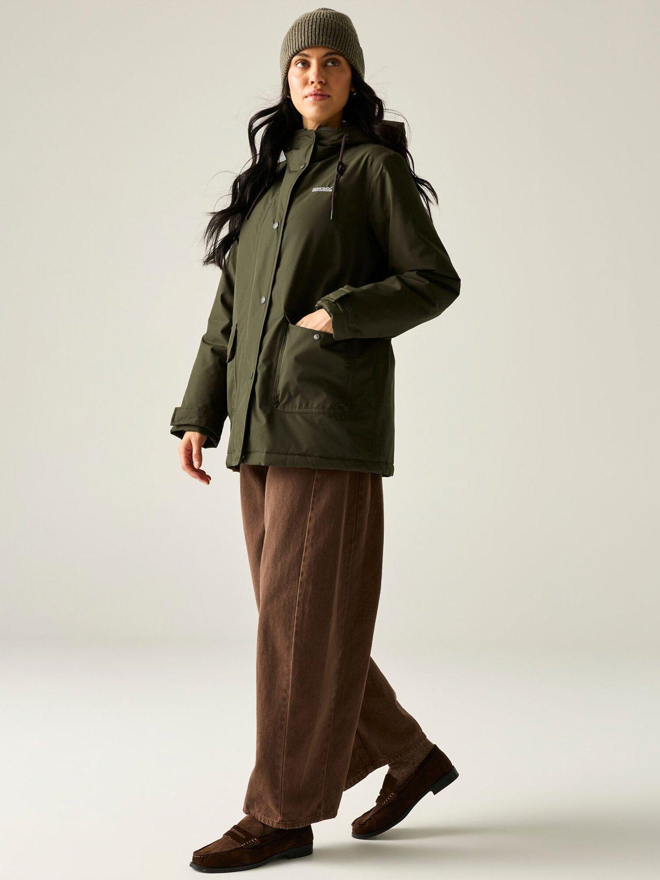 Image 6 of 7 of Regatta Ladies Orla Waterproof Jacket Waterproof Insulated Jacket-brown Shadow (ecclipse Purple)