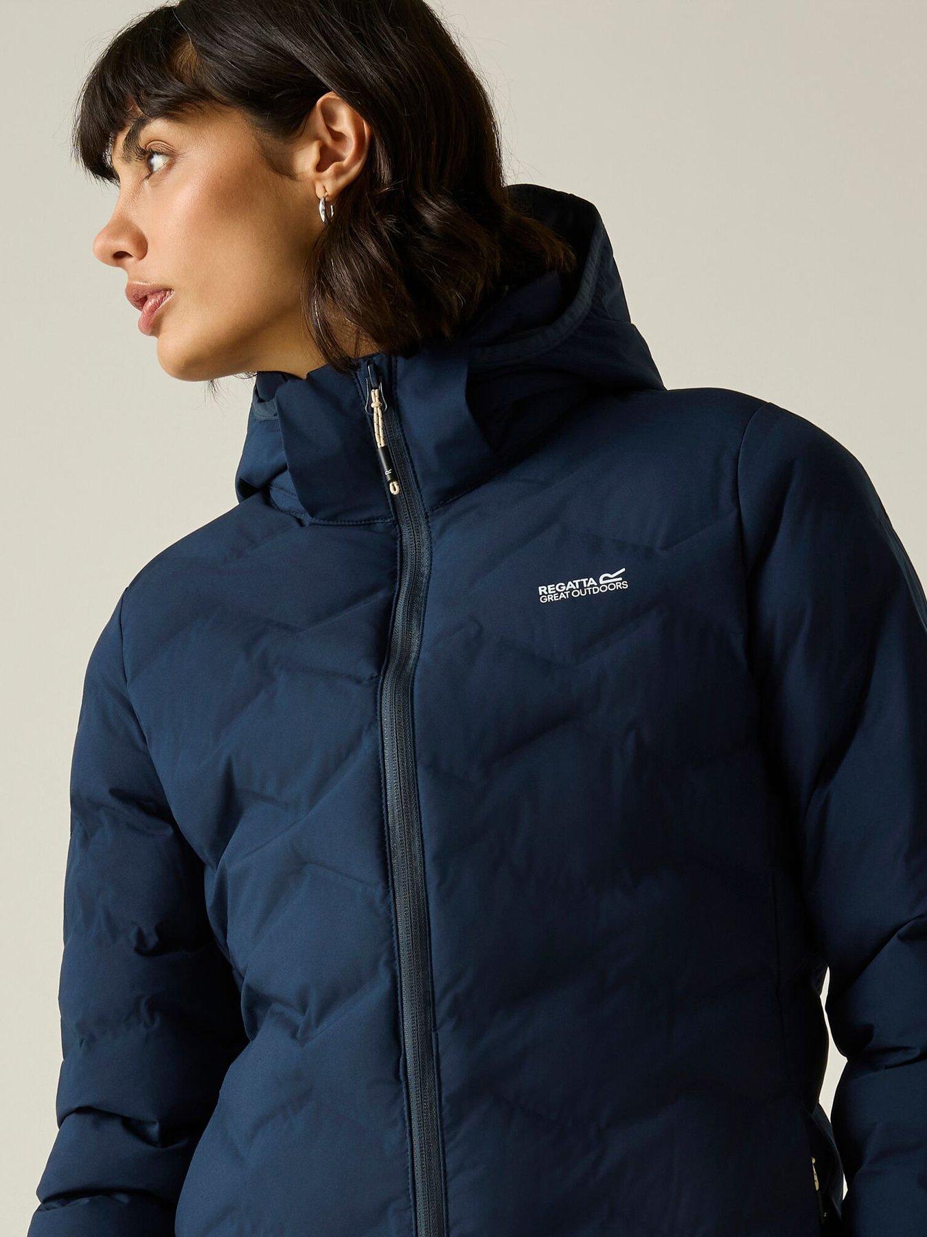 Regatta Ladies Deyla Baffled/quilted-navy