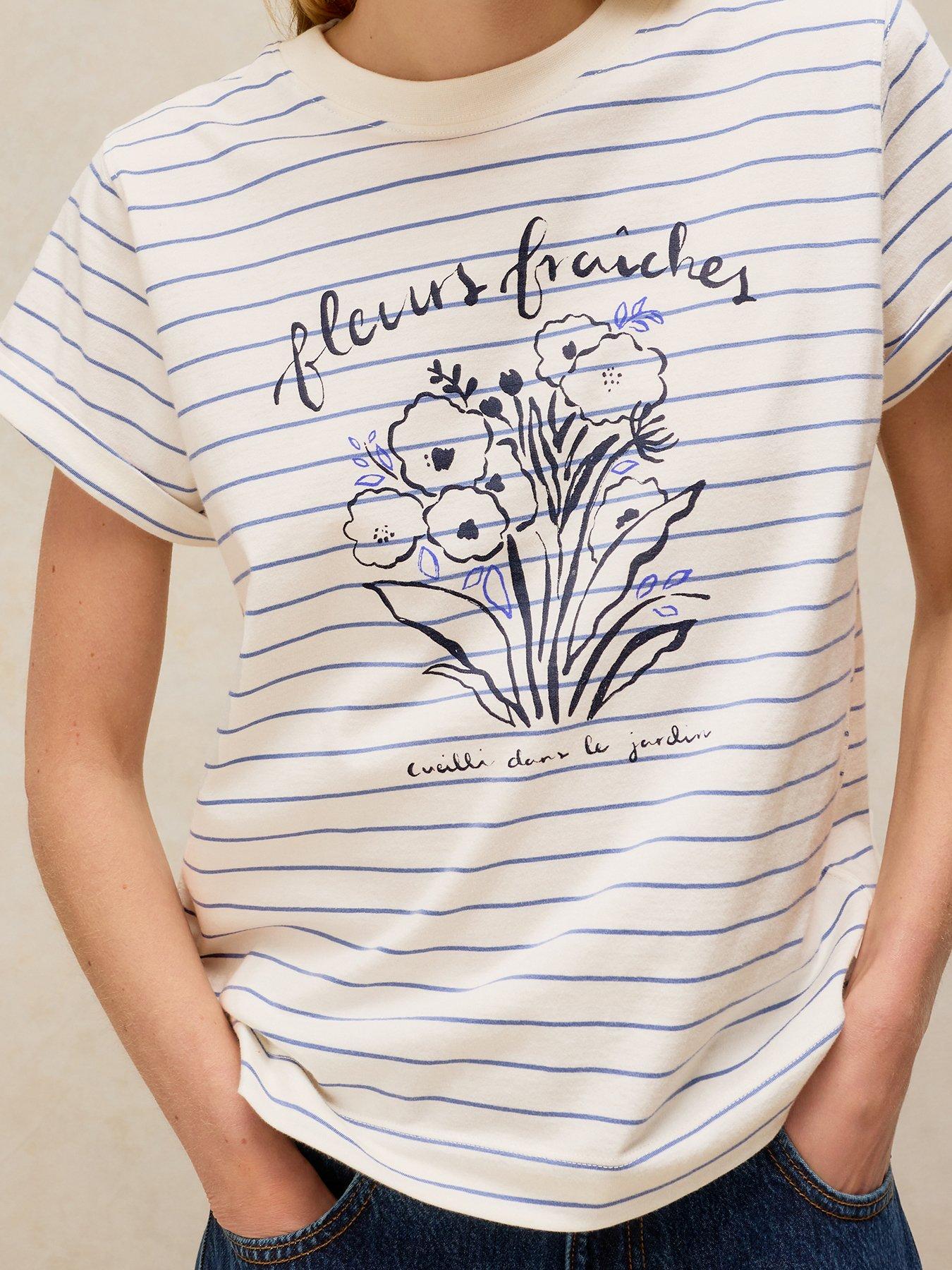 White Stuff Gina Graphic Tee - White