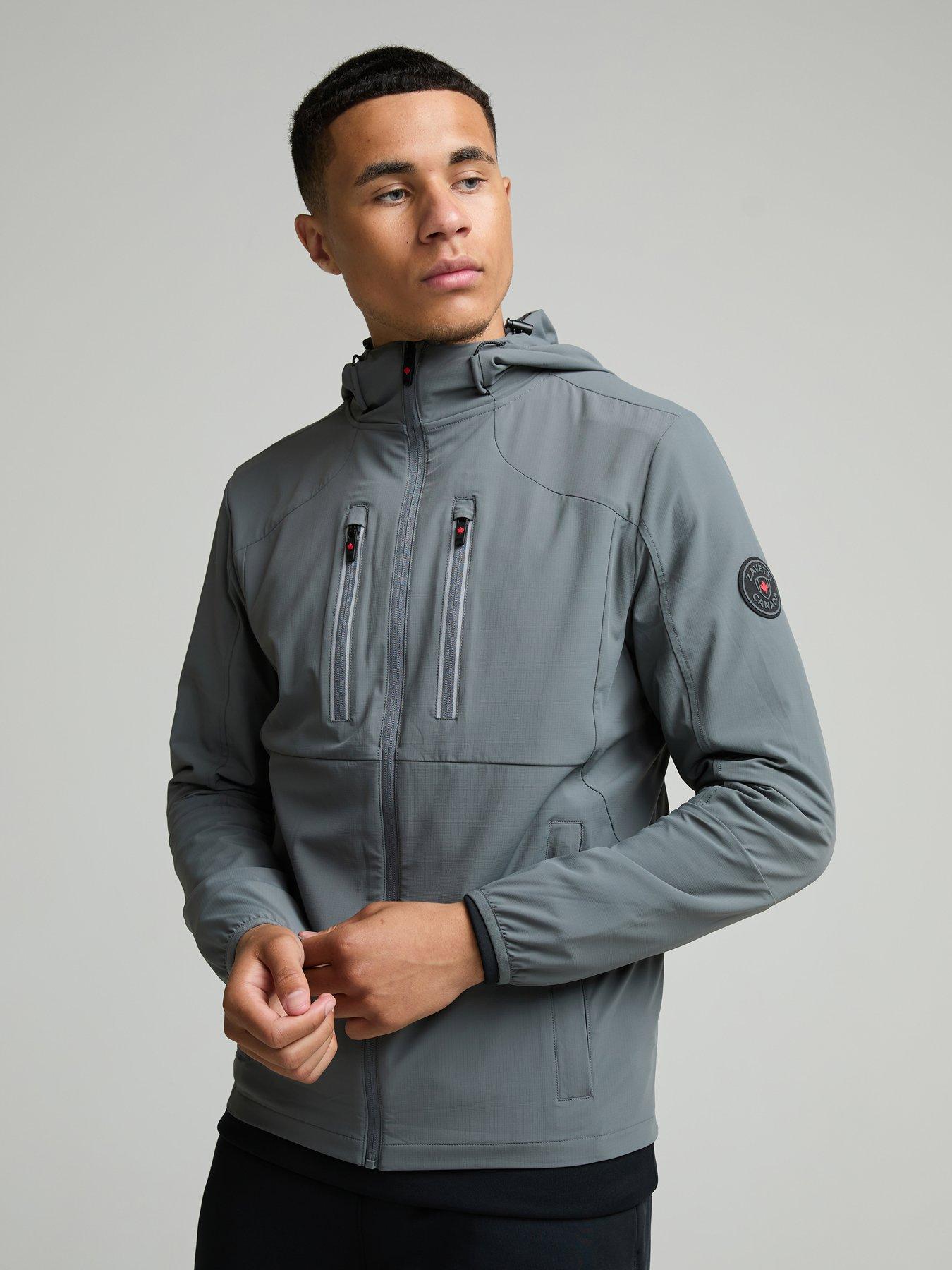 Zavetti Canada Zavetti Canada Atlin 2.0 Woven Technical Lightweight Jacket - Grey