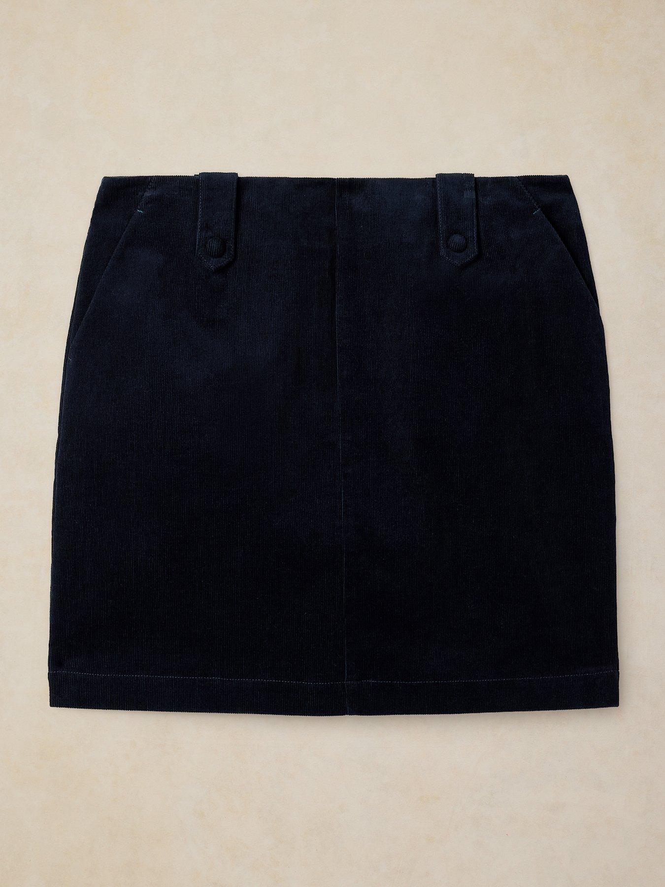 Image 6 of 6 of White Stuff Cora Cord Mini Skirt - Blue