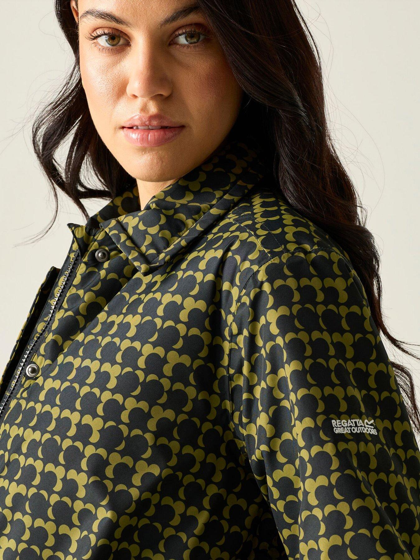 Image 5 of 7 of Regatta Ladies Orla Mac Waterproof Insulated Jacket-ecclipse Black/olive