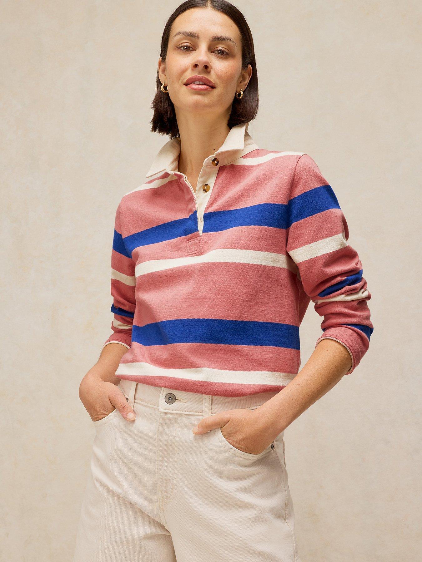 White Stuff Avery Ls Rugby Top