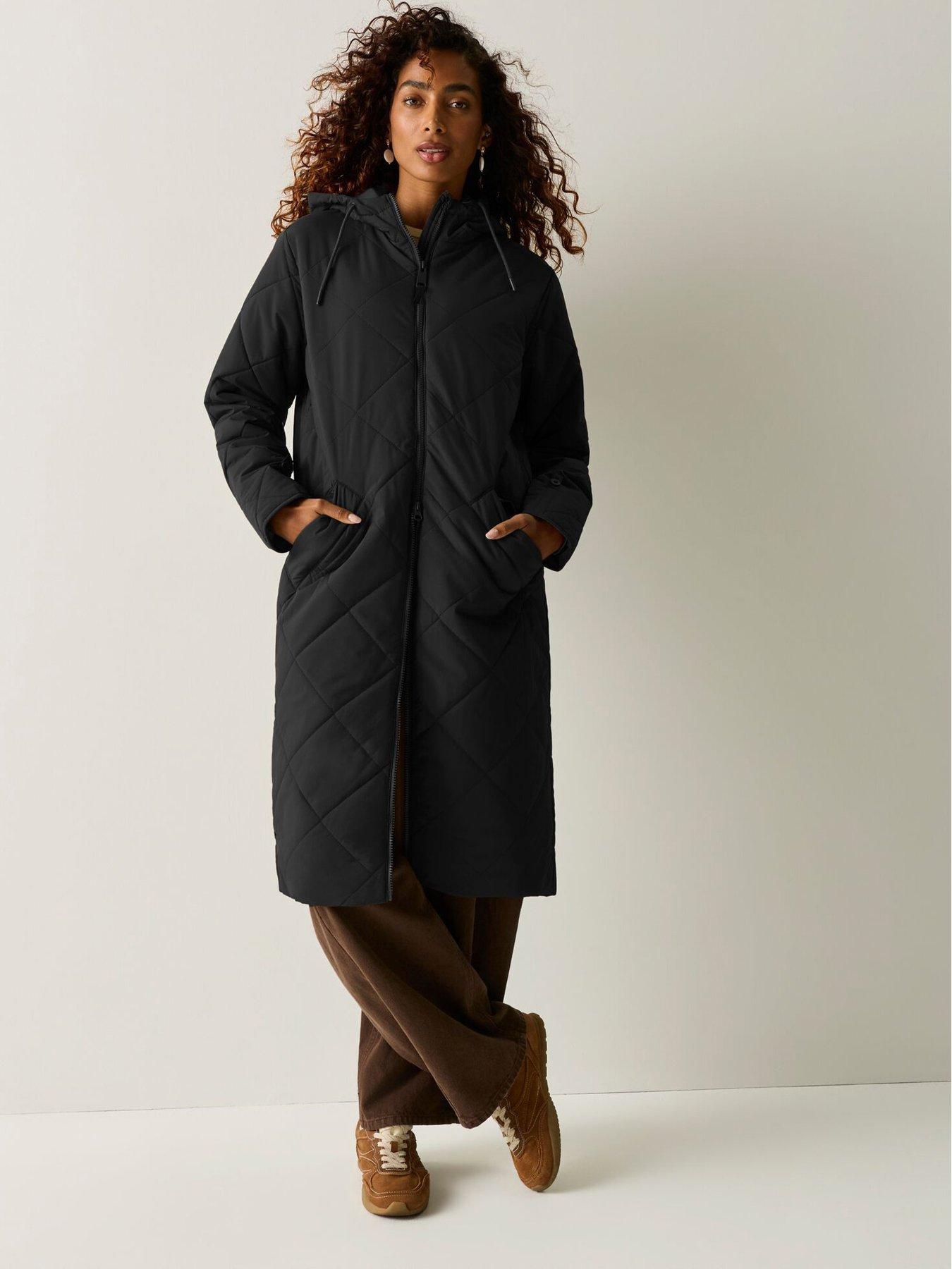 Image 4 of 7 of Regatta Ladies Elryse Baffled/quilted-black