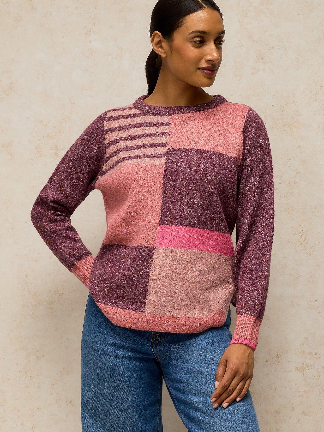 Image 1 of 5 of White Stuff Talia Colourblock Jumper