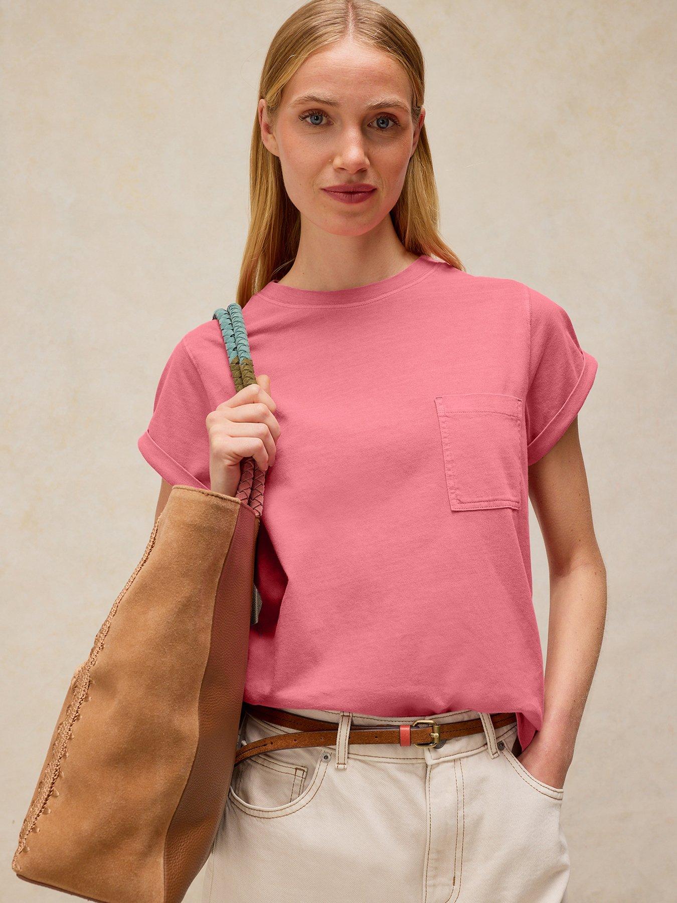 White Stuff Gina T-Shirt - Pink