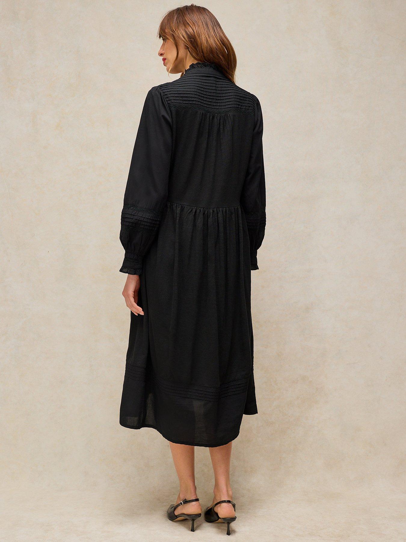 Image 2 of 5 of White Stuff Womens Sole Jersey Dress - Black