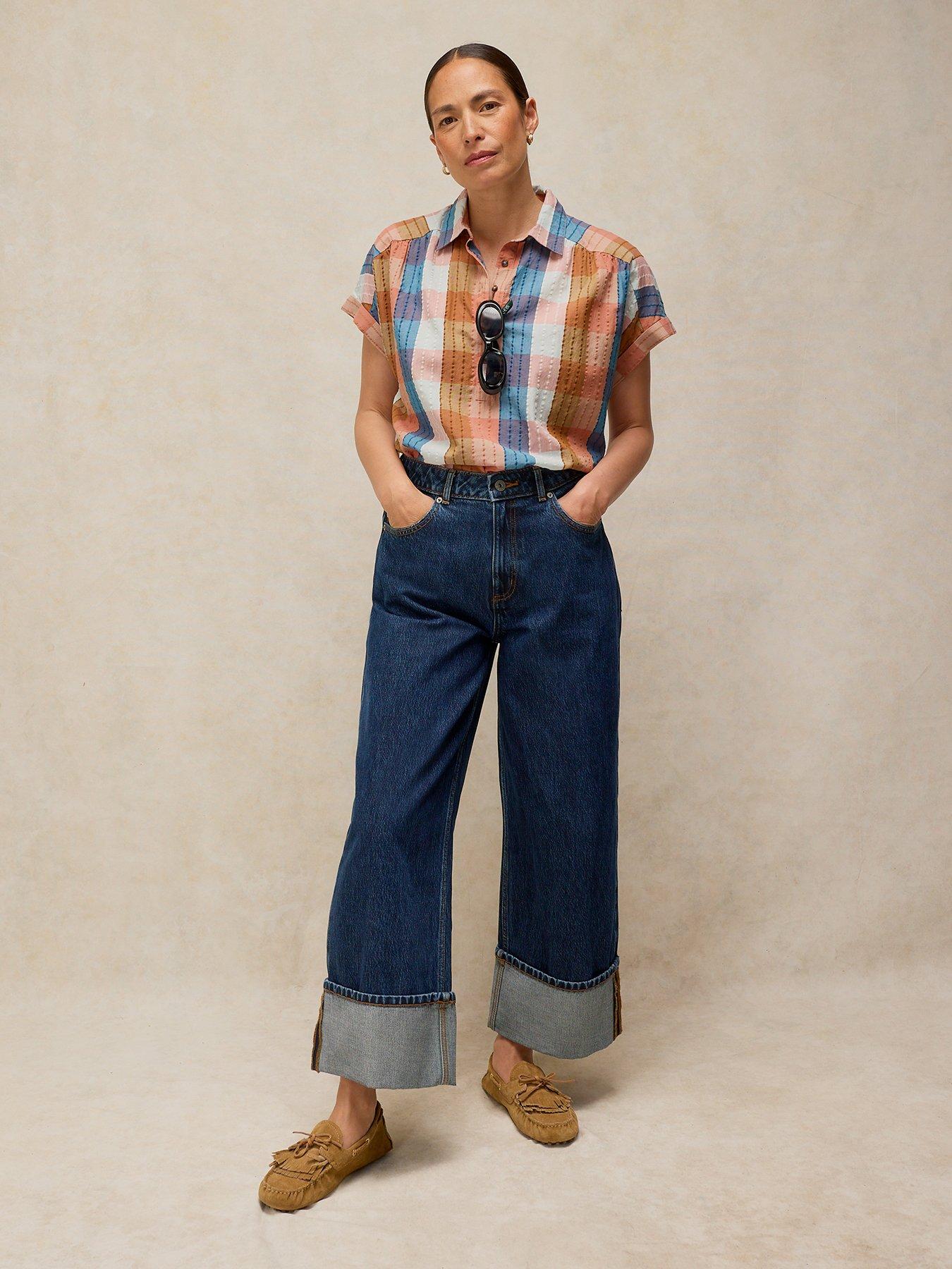 Image 3 of 6 of White Stuff Orla Pop Over Shirt - Pink