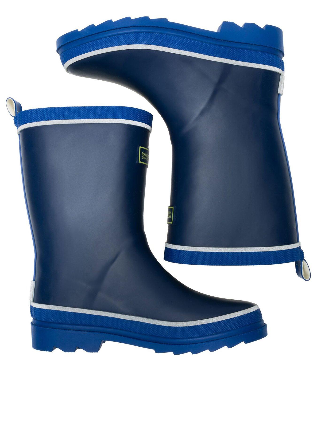 Image 3 of 7 of Regatta Kids Foxfire Jnr Wellies -aviator Blue / Olympian Blue
