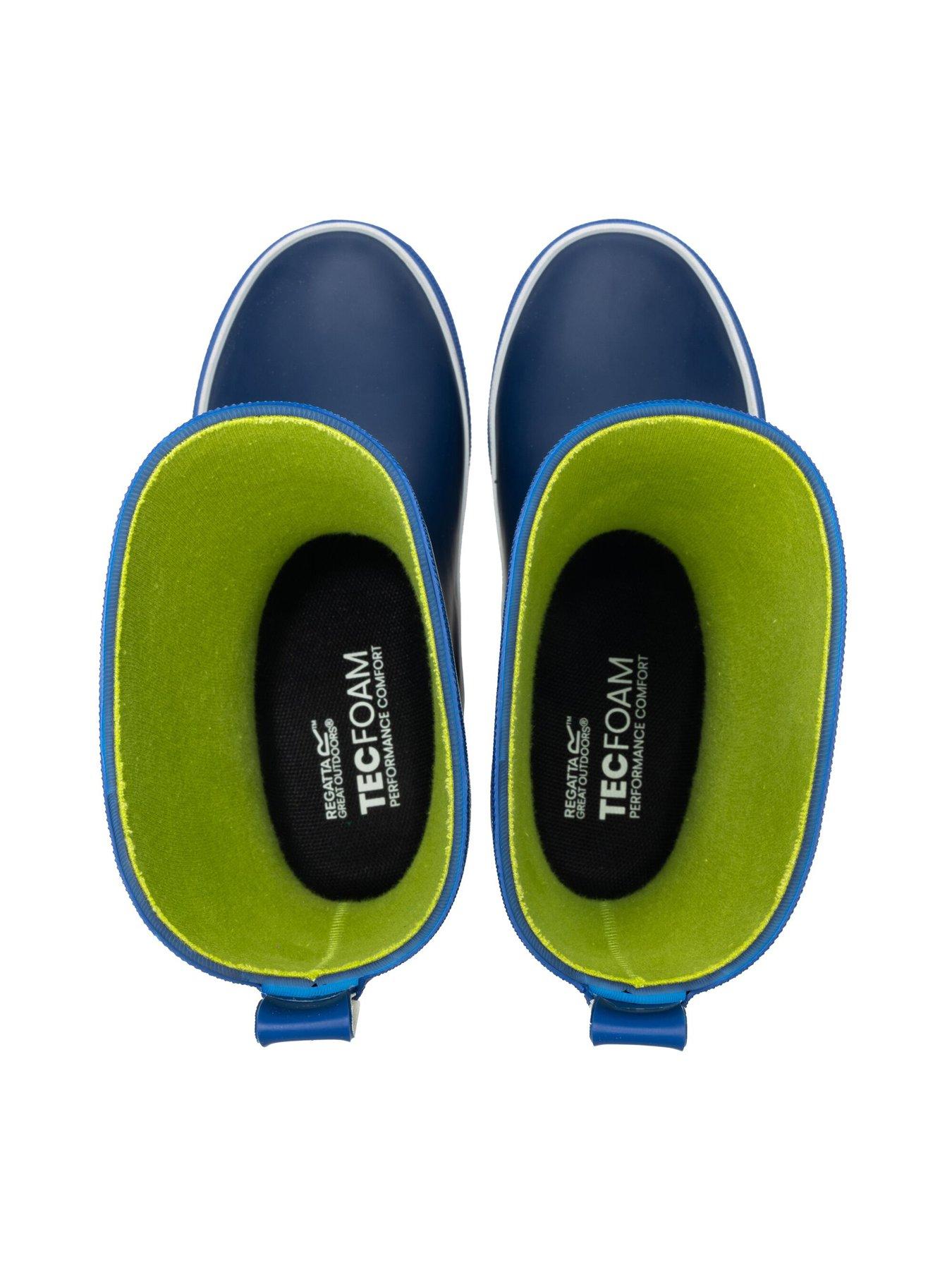 Image 7 of 7 of Regatta Kids Foxfire Jnr Wellies -aviator Blue / Olympian Blue