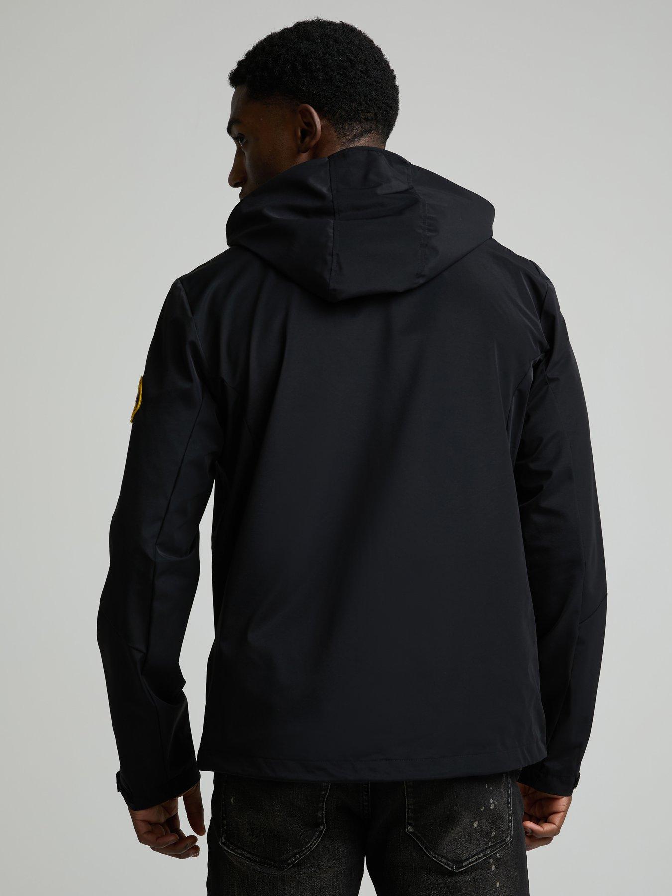 Image 2 of 6 of Zavetti Canada Zavetti Canada Telviccio Windbreaker Lightweight Jacket - Black