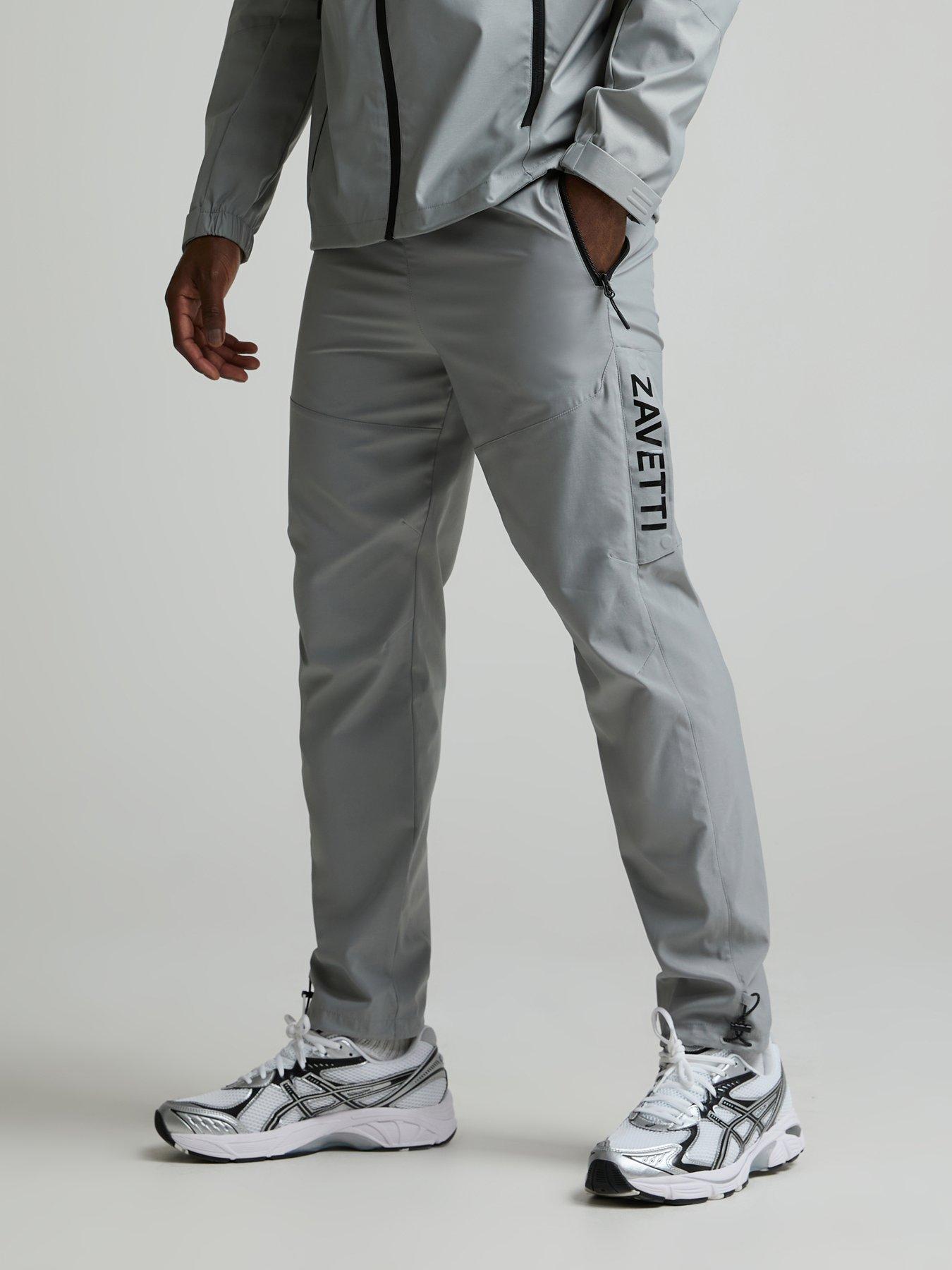 Image 1 of 5 of Zavetti Canada Zavetti Canada Bennicci Woven Elasticated Waist Trousers - Grey