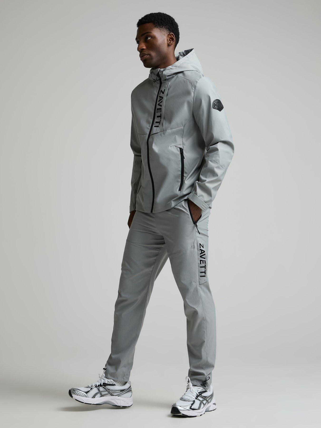 Image 3 of 5 of Zavetti Canada Zavetti Canada Bennicci Woven Elasticated Waist Trousers - Grey