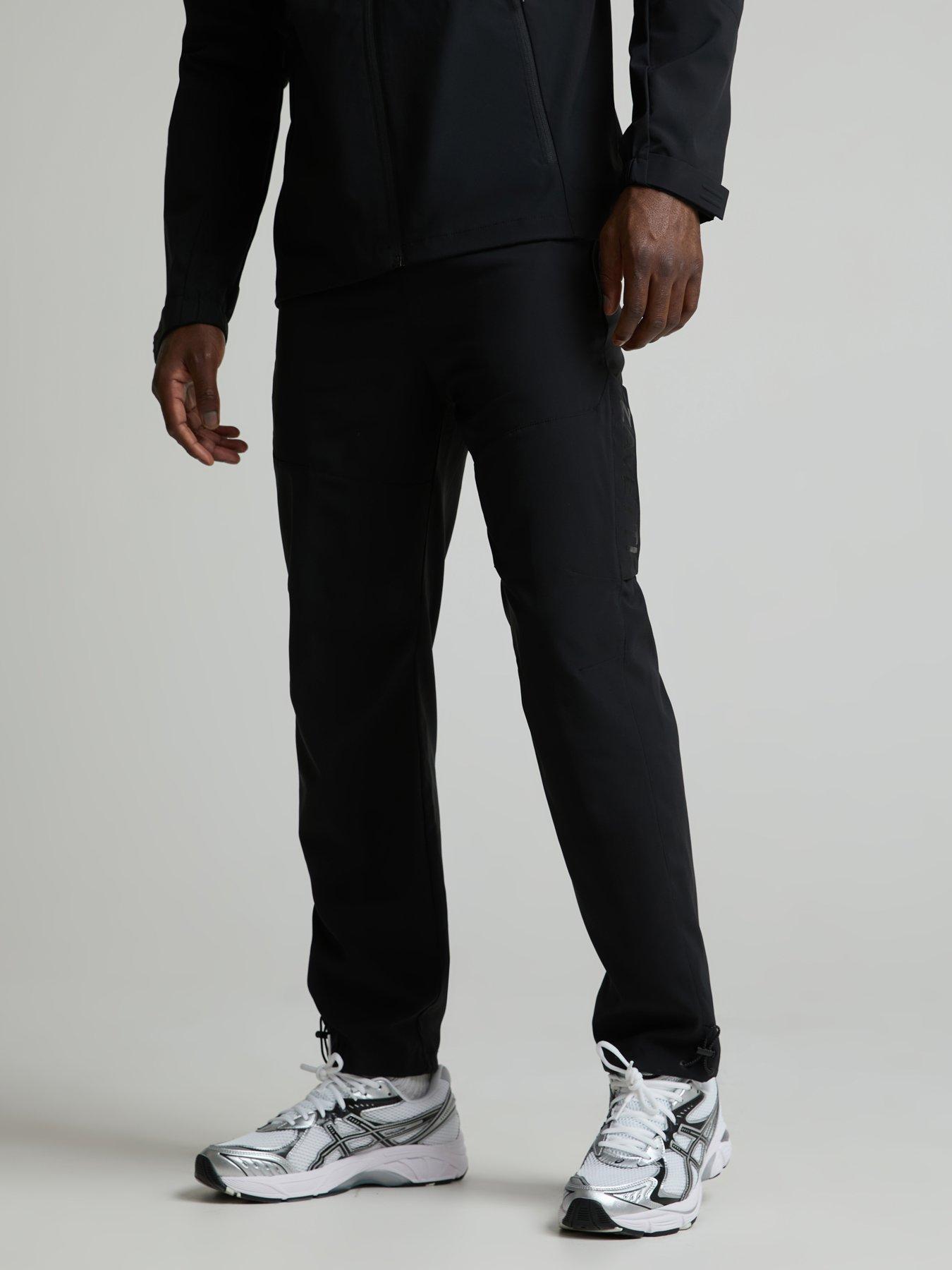 Zavetti Canada Zavetti Canada Bennicci Woven Elasticated Waist Trousers - Black