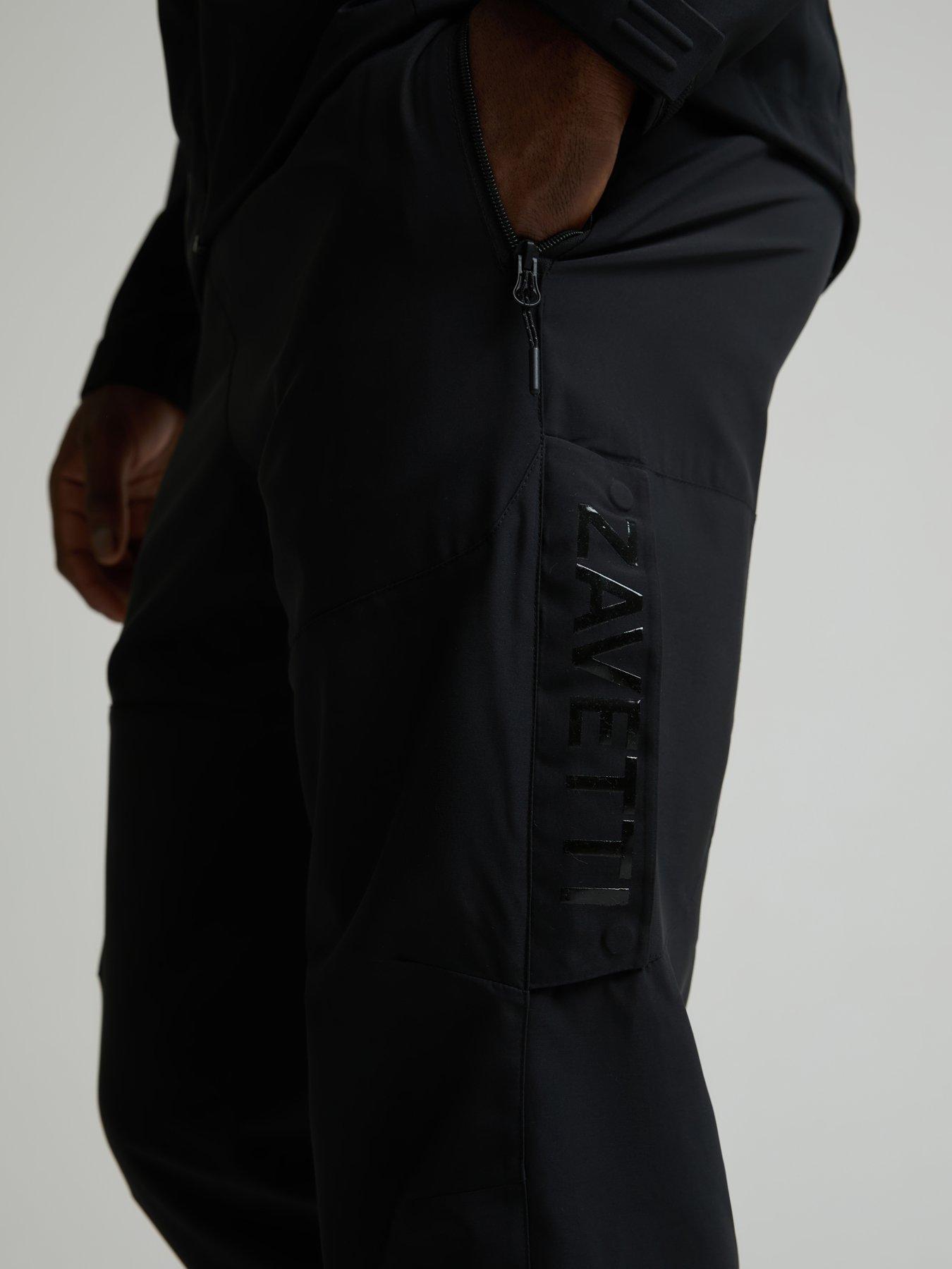 Image 4 of 5 of Zavetti Canada Zavetti Canada Bennicci Woven Elasticated Waist Trousers - Black