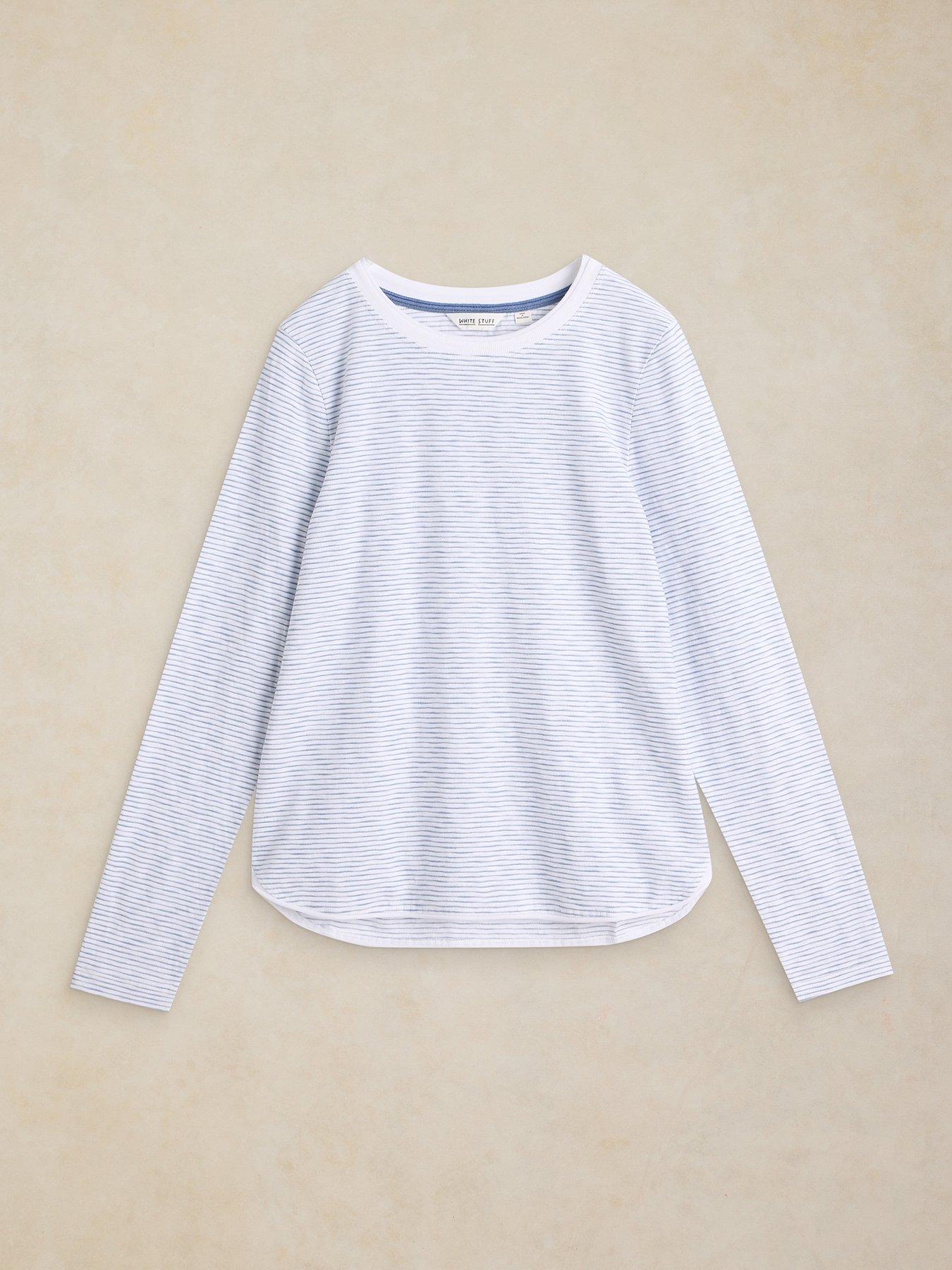 Image 5 of 6 of White Stuff Clara Ls Texture Tee