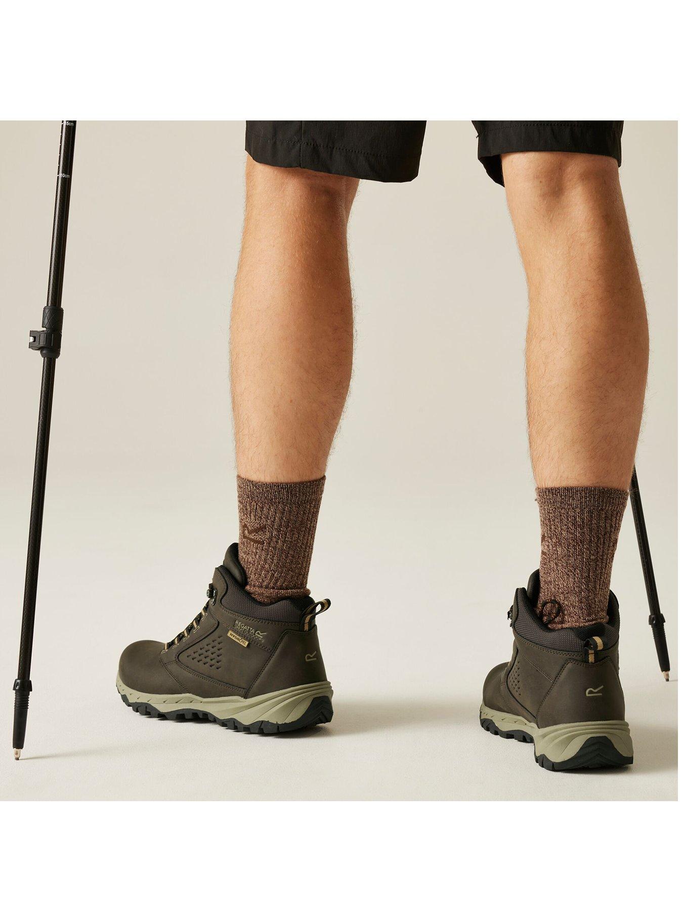 Image 2 of 7 of Regatta Mens Amble Walking Boots Waterproof -peat / Tan