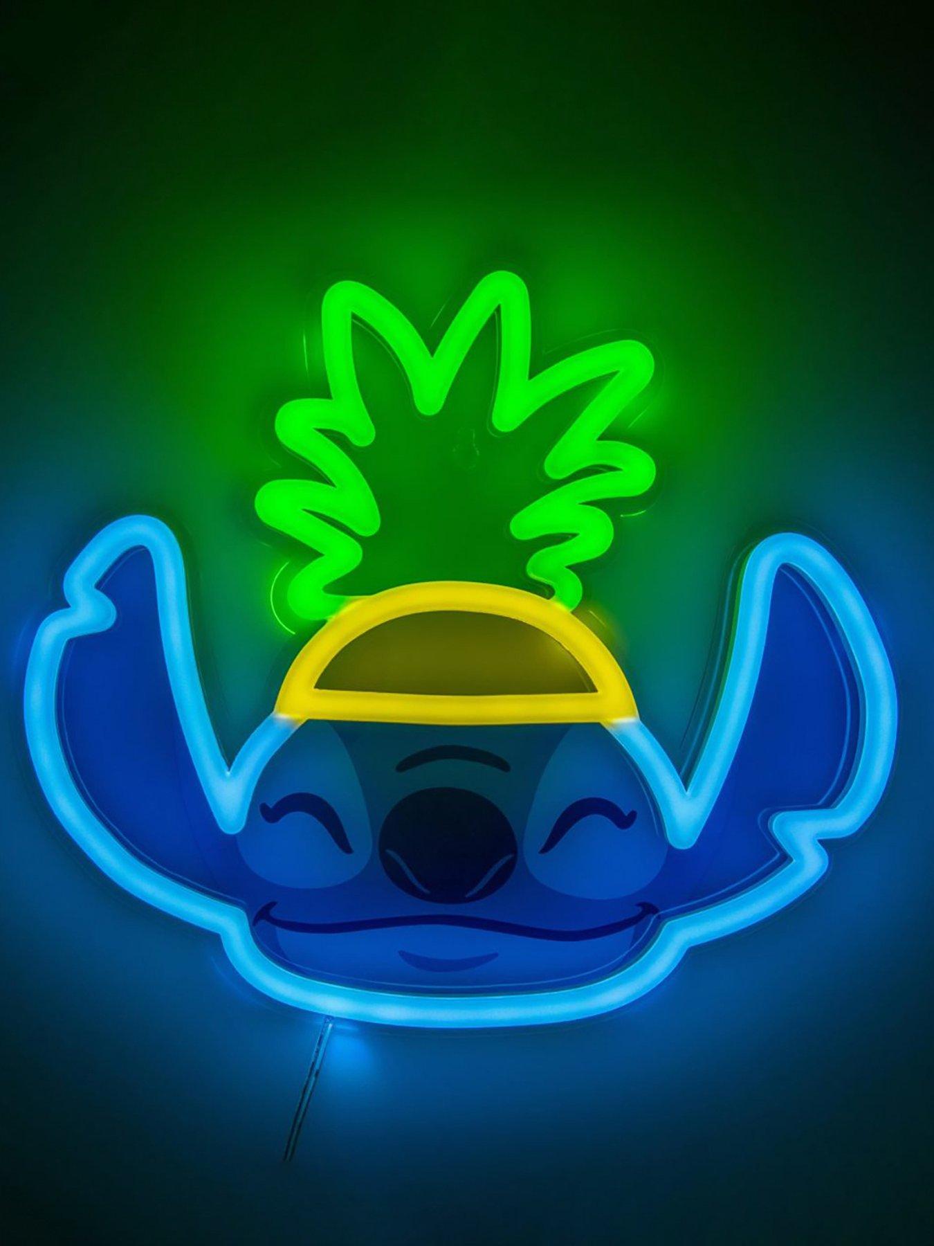 Disney Stitch Wall Mountable Led Neon Light