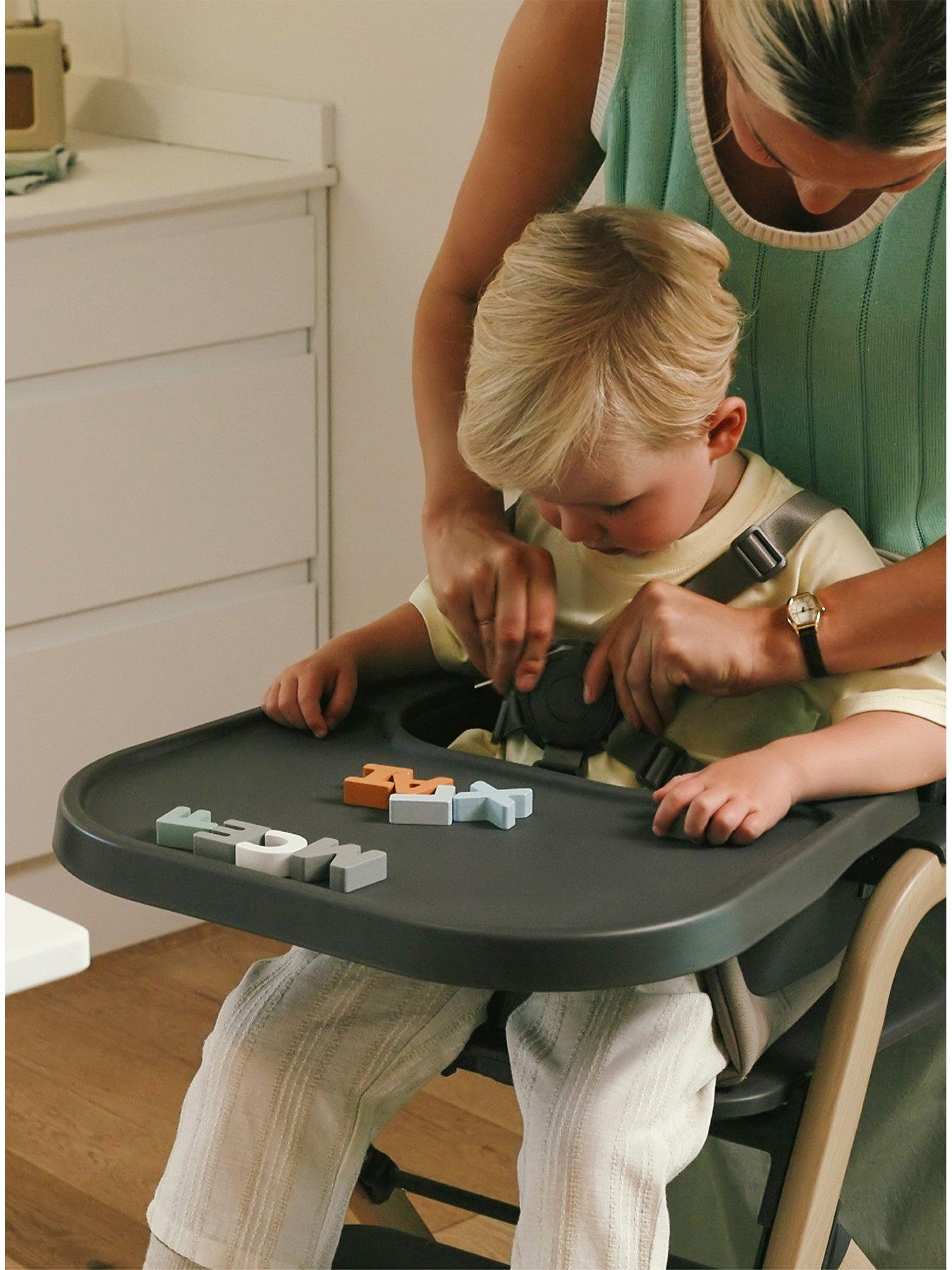 Silver Cross Nest and Nurture Highchair - Biscuit