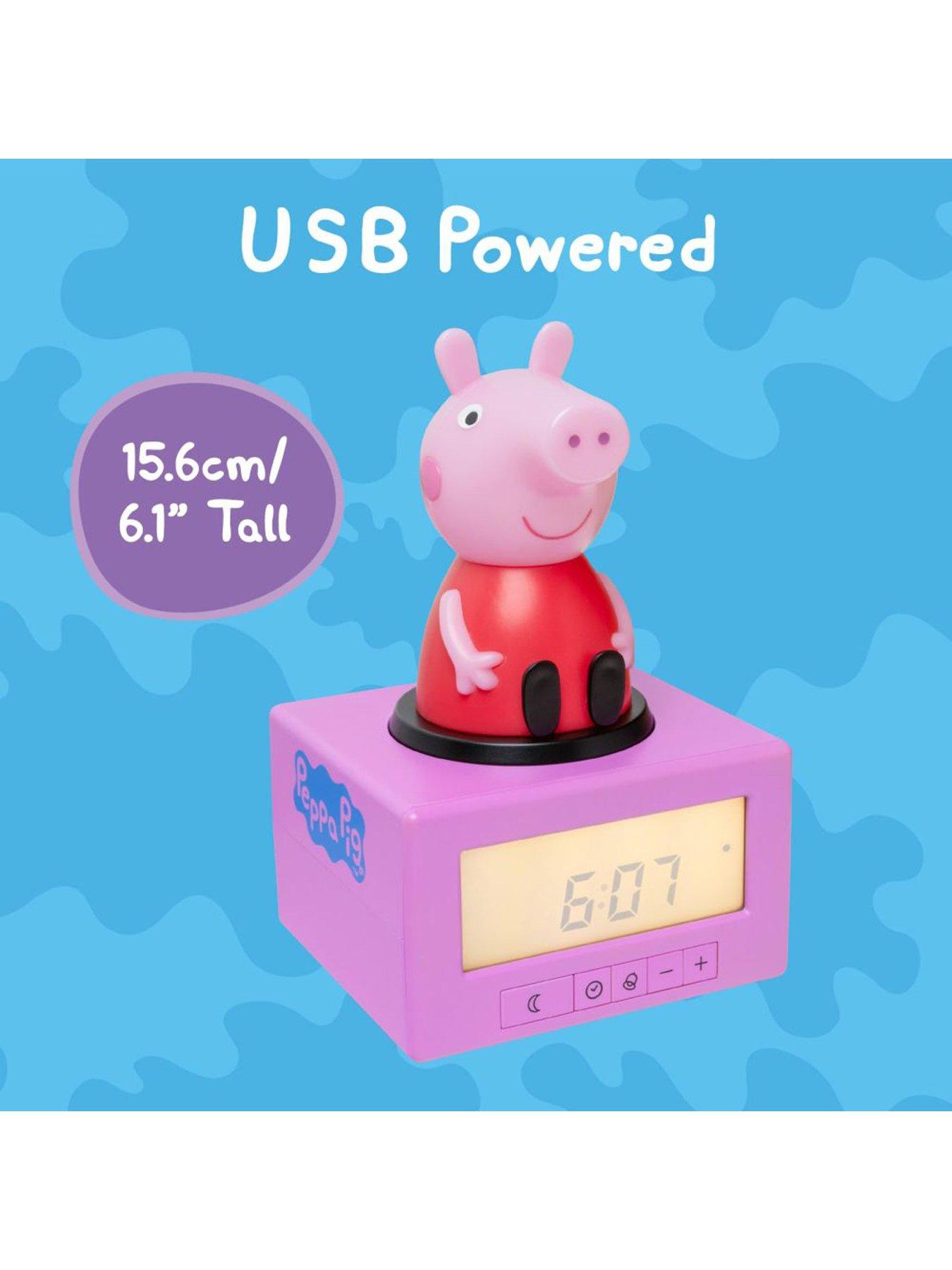 Image 3 of 6 of Peppa Pig Sleep Training Alarm Clock