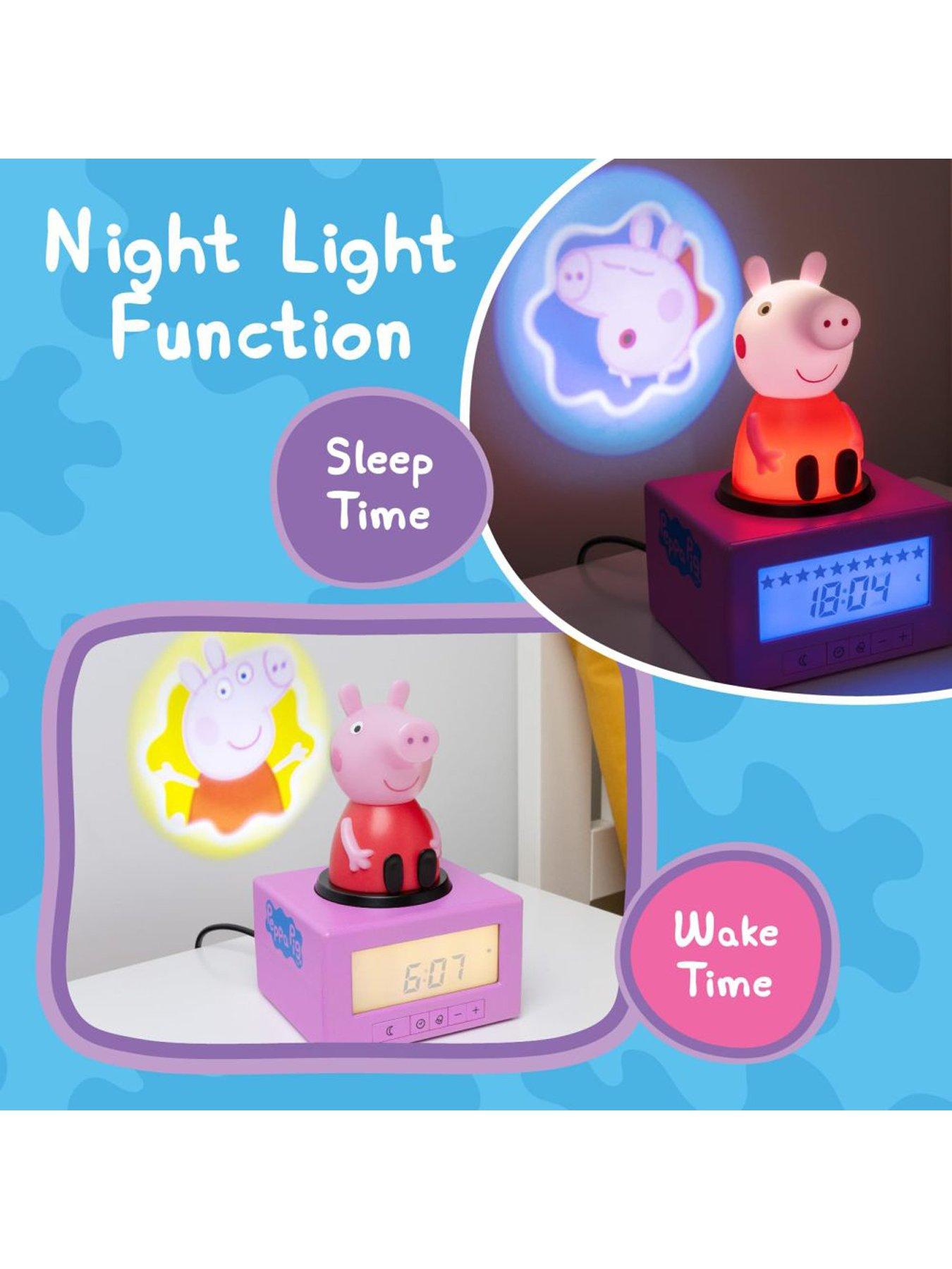 Image 6 of 6 of Peppa Pig Sleep Training Alarm Clock