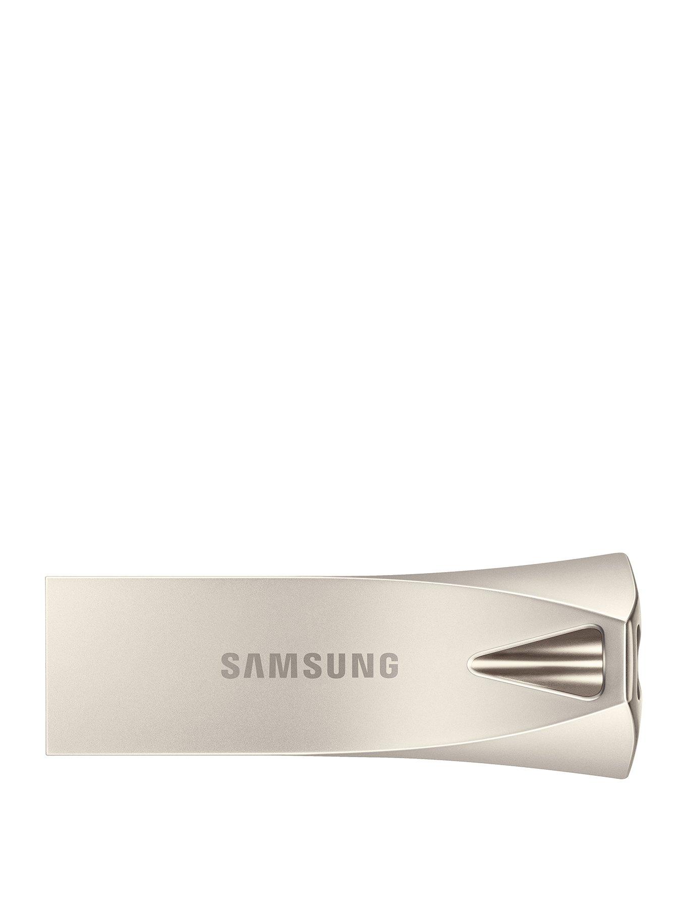 Samsung Bar Plus 256GB USB Drive Champagne Silver