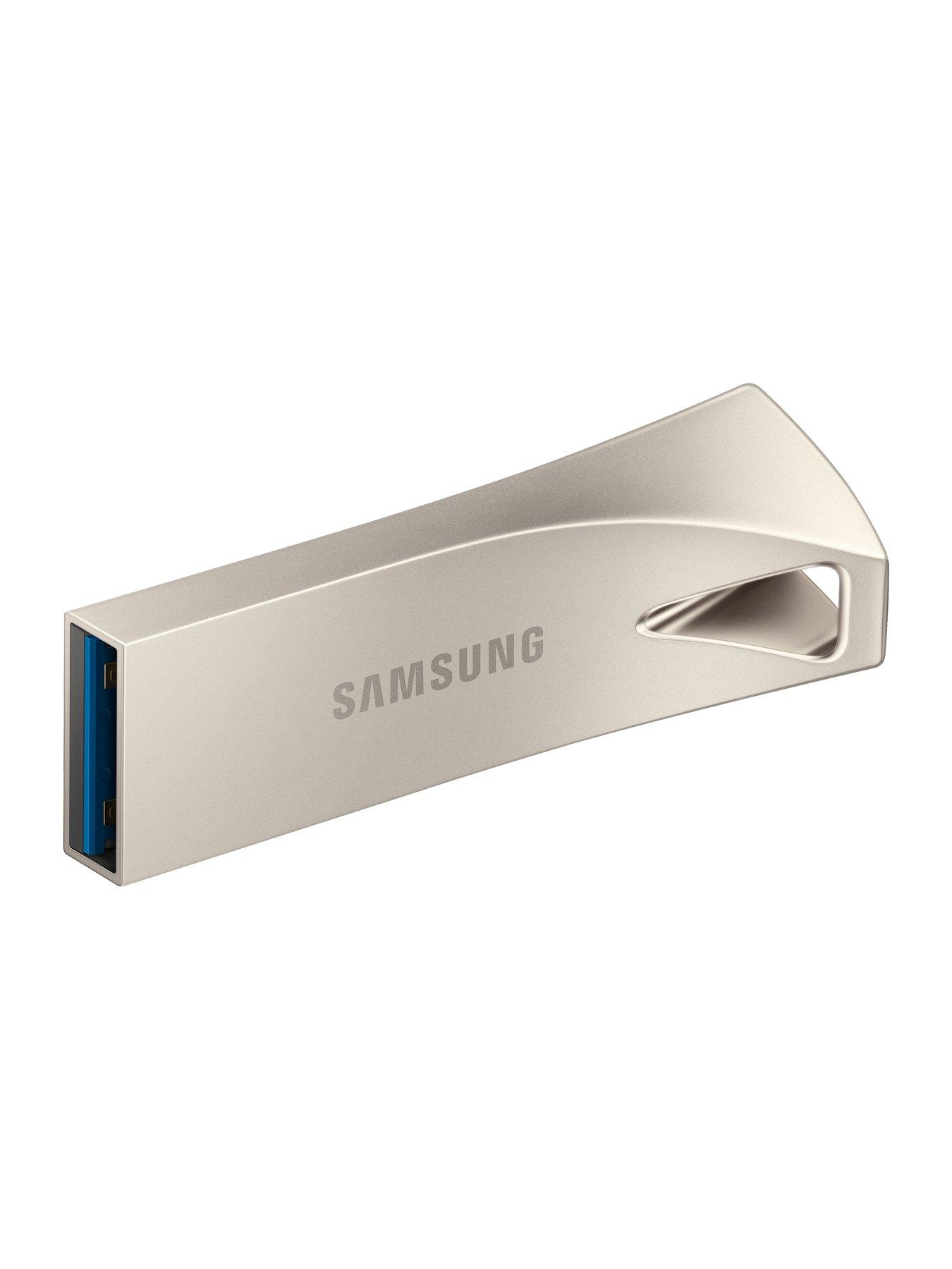 Image 4 of 7 of Samsung Bar Plus 512GB USB Drive Champagne Silver