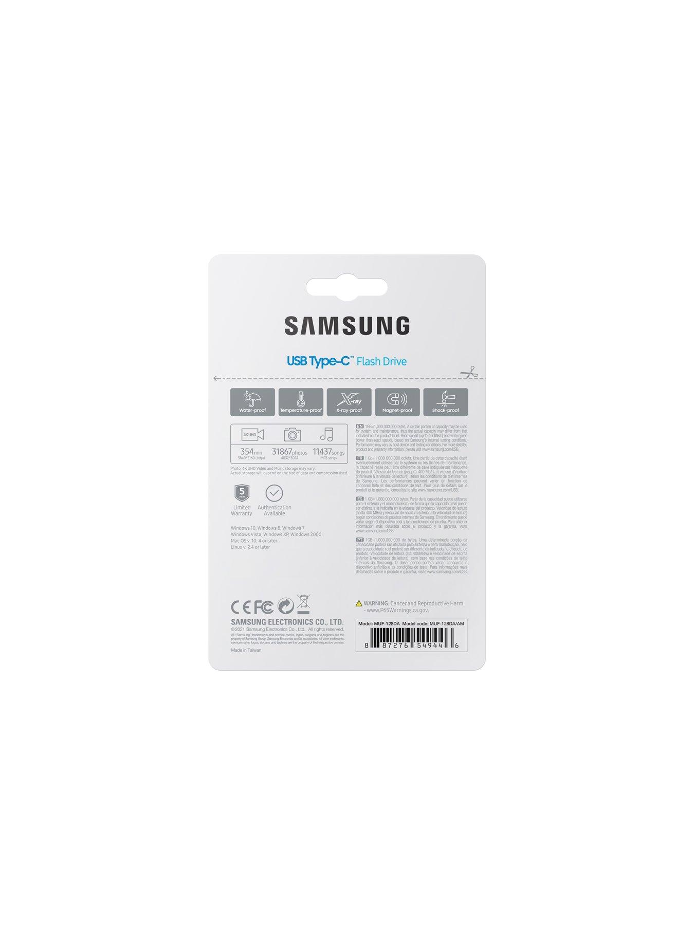 Image 7 of 7 of Samsung Type C 128GB USB Drive Blue