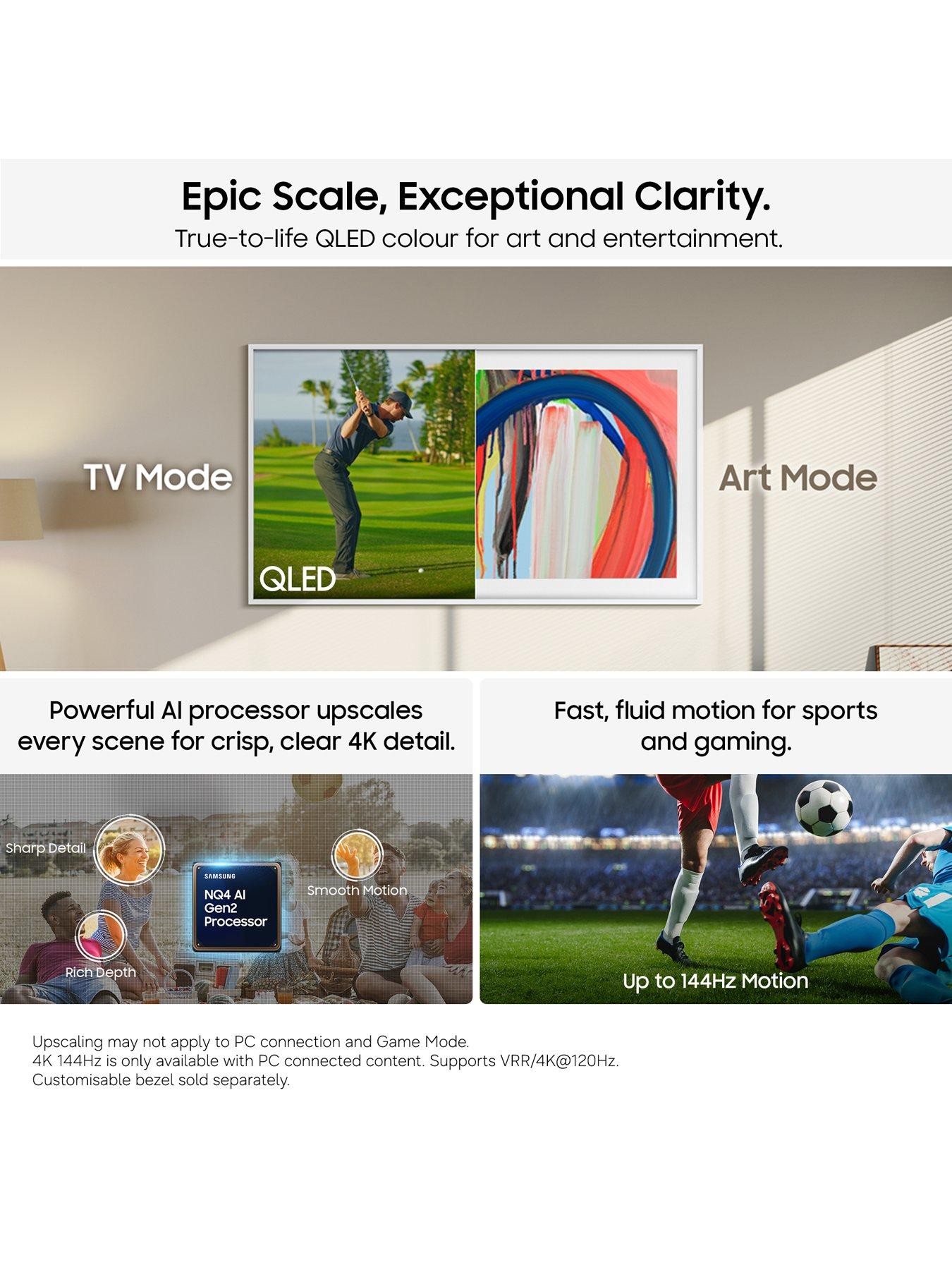 Image 3 of 8 of Samsung 65-inch The Frame QLED Vision AI Smart TV with&nbsp;Art Mode &amp; Wall Mount - QE65LS03HAUXXU