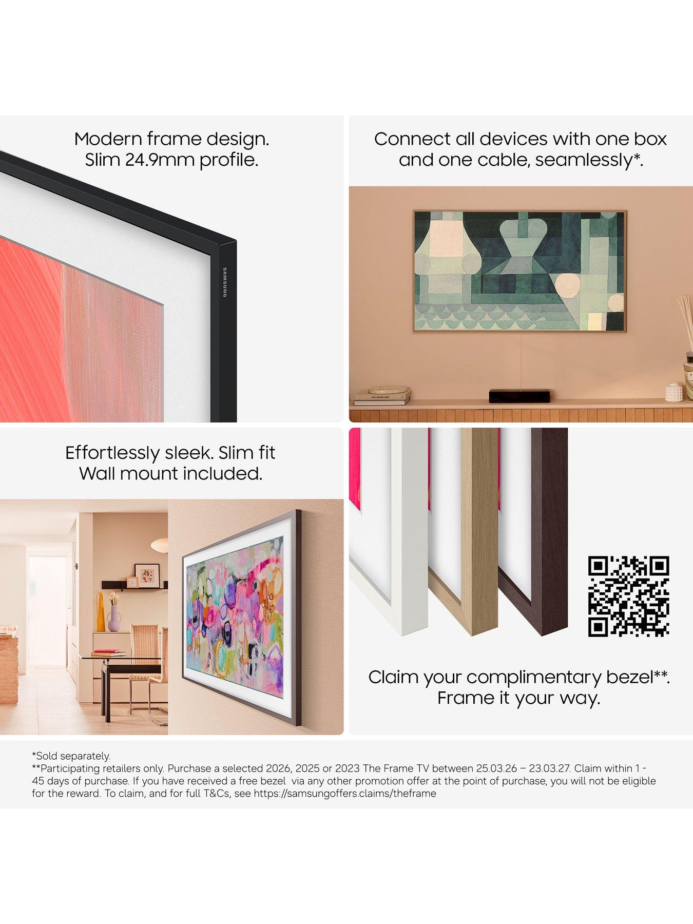 Image 4 of 8 of Samsung 65-inch The Frame QLED Vision AI Smart TV with&nbsp;Art Mode &amp; Wall Mount - QE65LS03HAUXXU