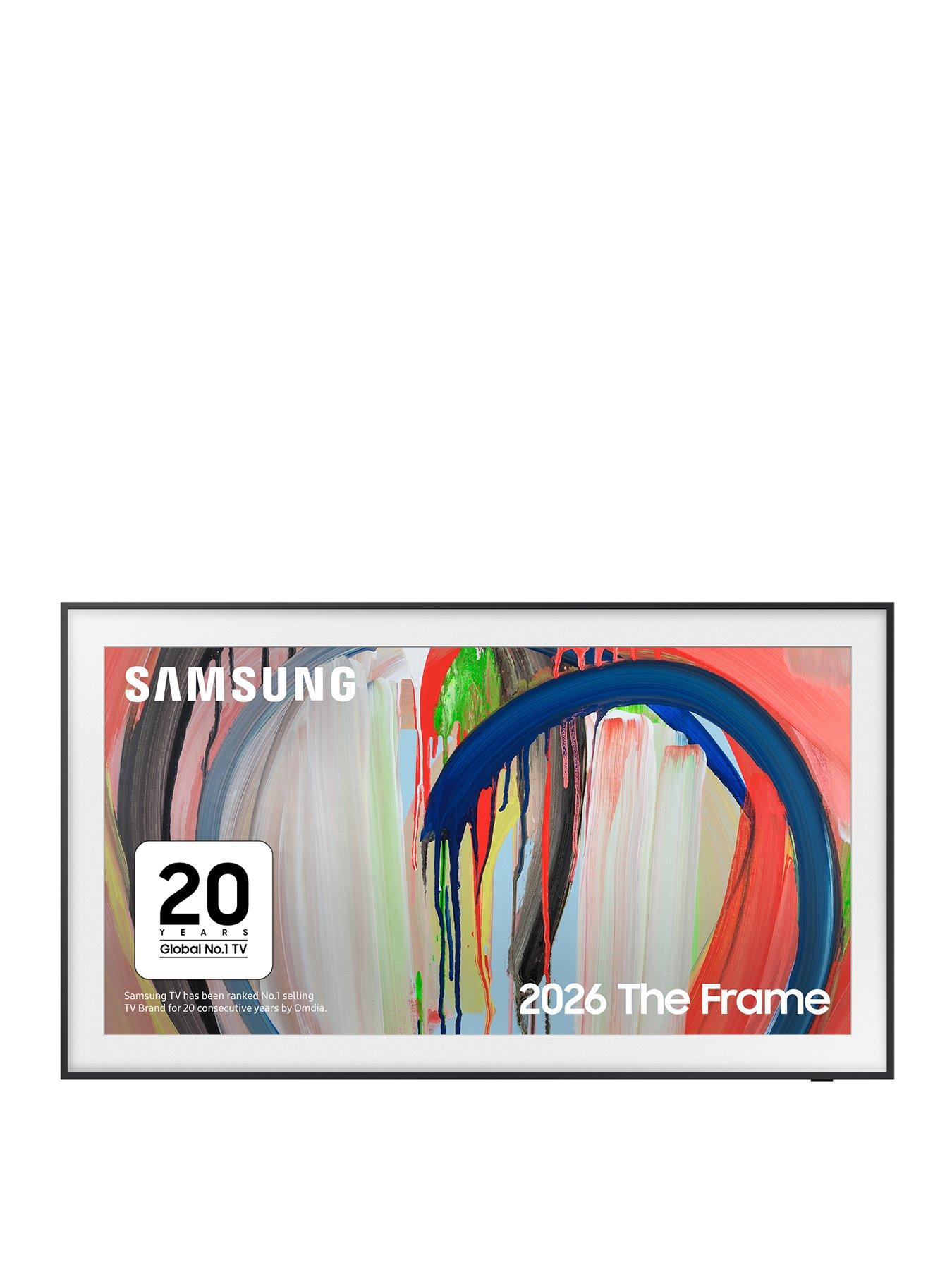 Samsung 55-inch The Frame QLED Vision AI Smart TV with Art Mode  &  Wall Mount - QE55LS03HAUXXU
