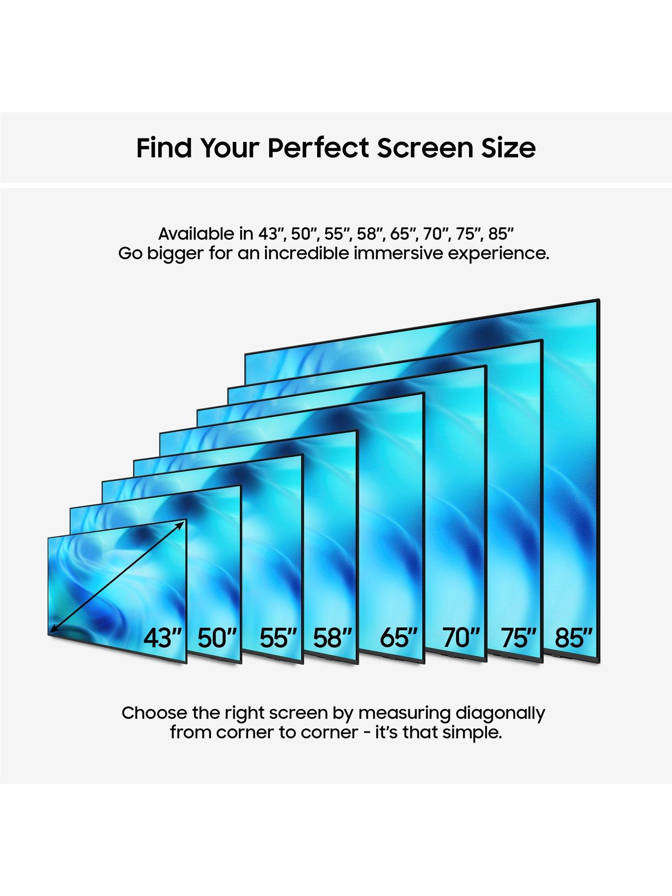 Image 5 of 8 of Samsung 55" Crystal UHD, Crystal Processor 4K, 4K Upscaling, HDR, Motion Xcelerator, MetalStream Design