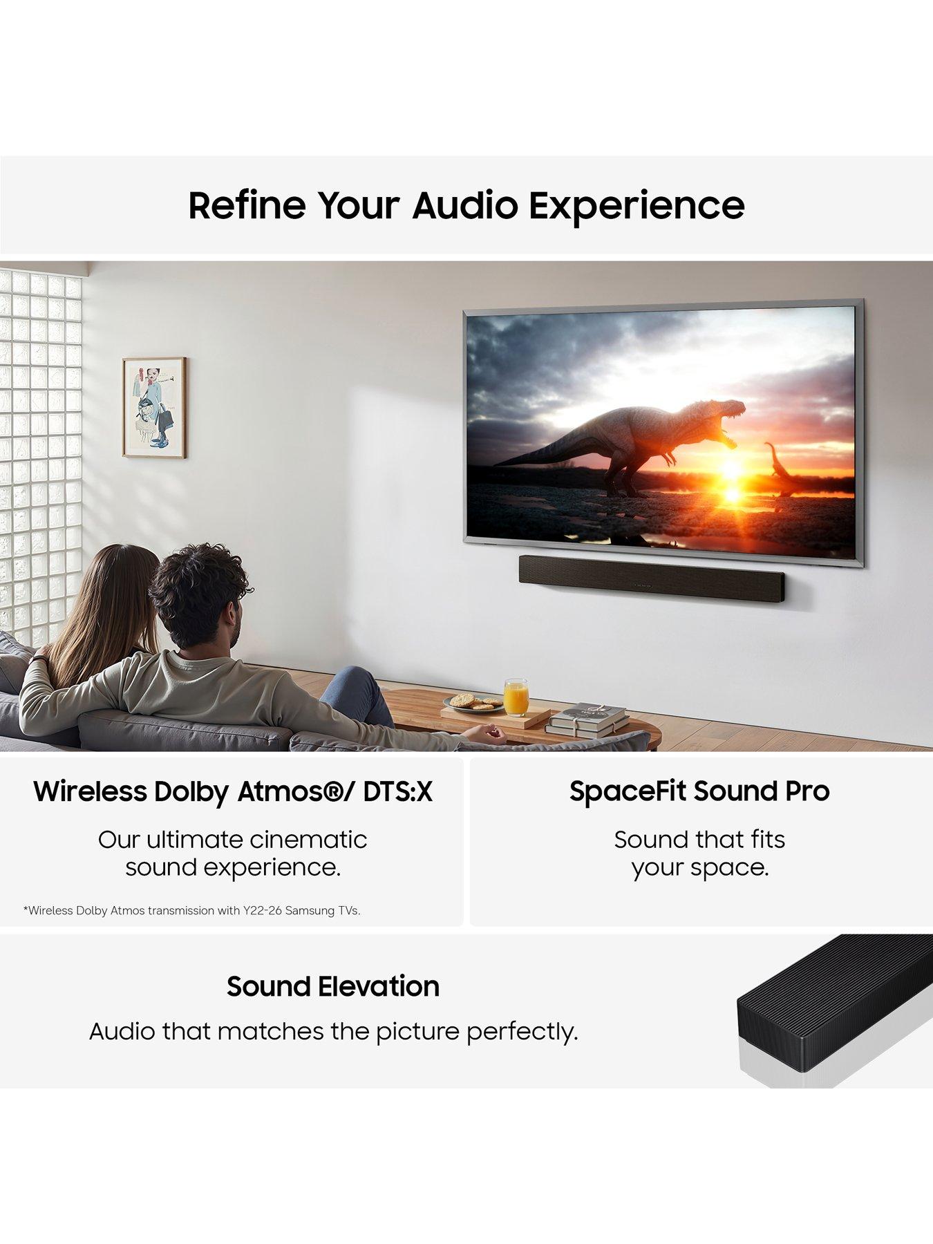 Image 4 of 7 of Samsung QS90H 7.1.2ch Q-Series Soundbar with Subwoofer Dolby Atmos